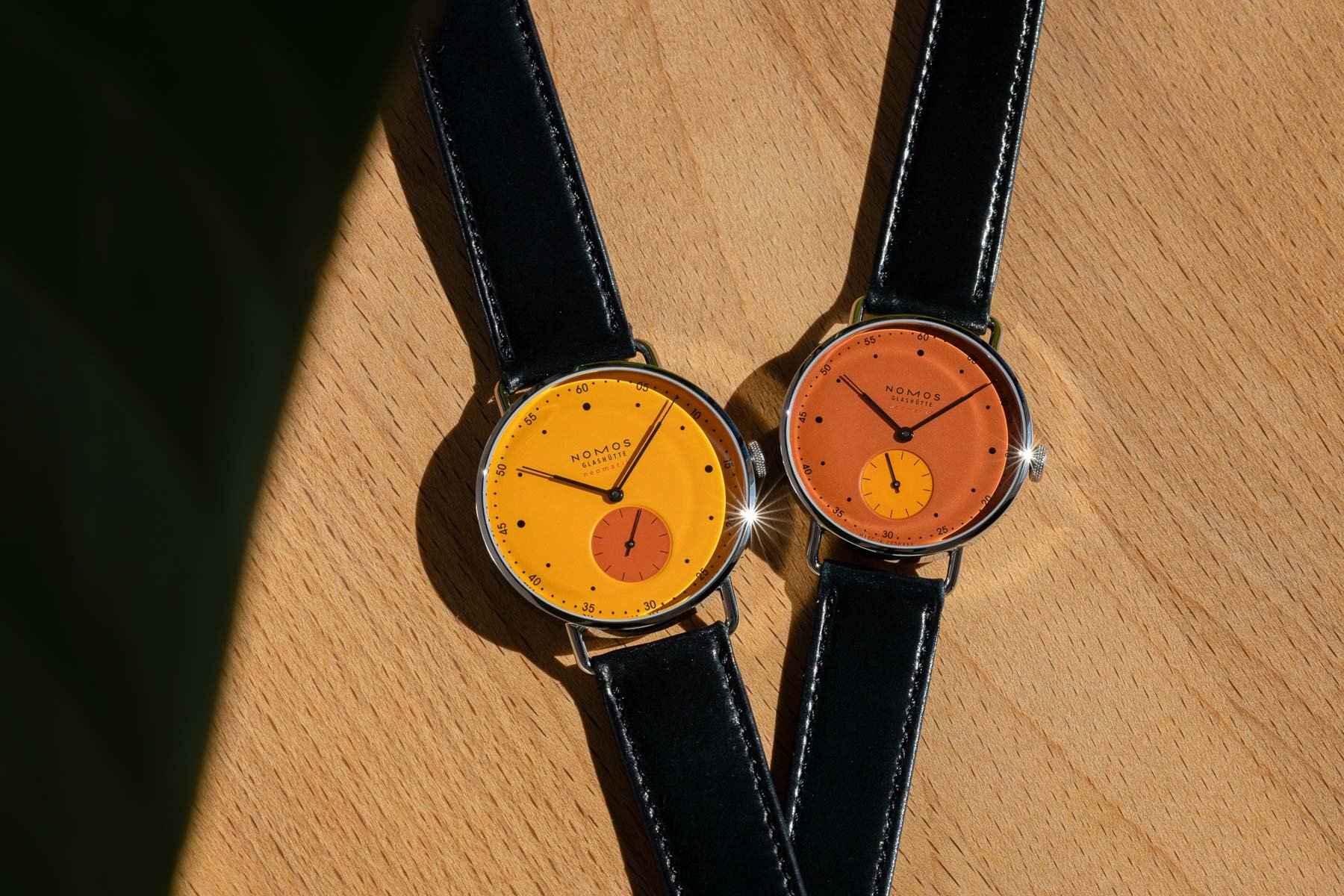 Nomos Metro Orange × Ace Jewelers models