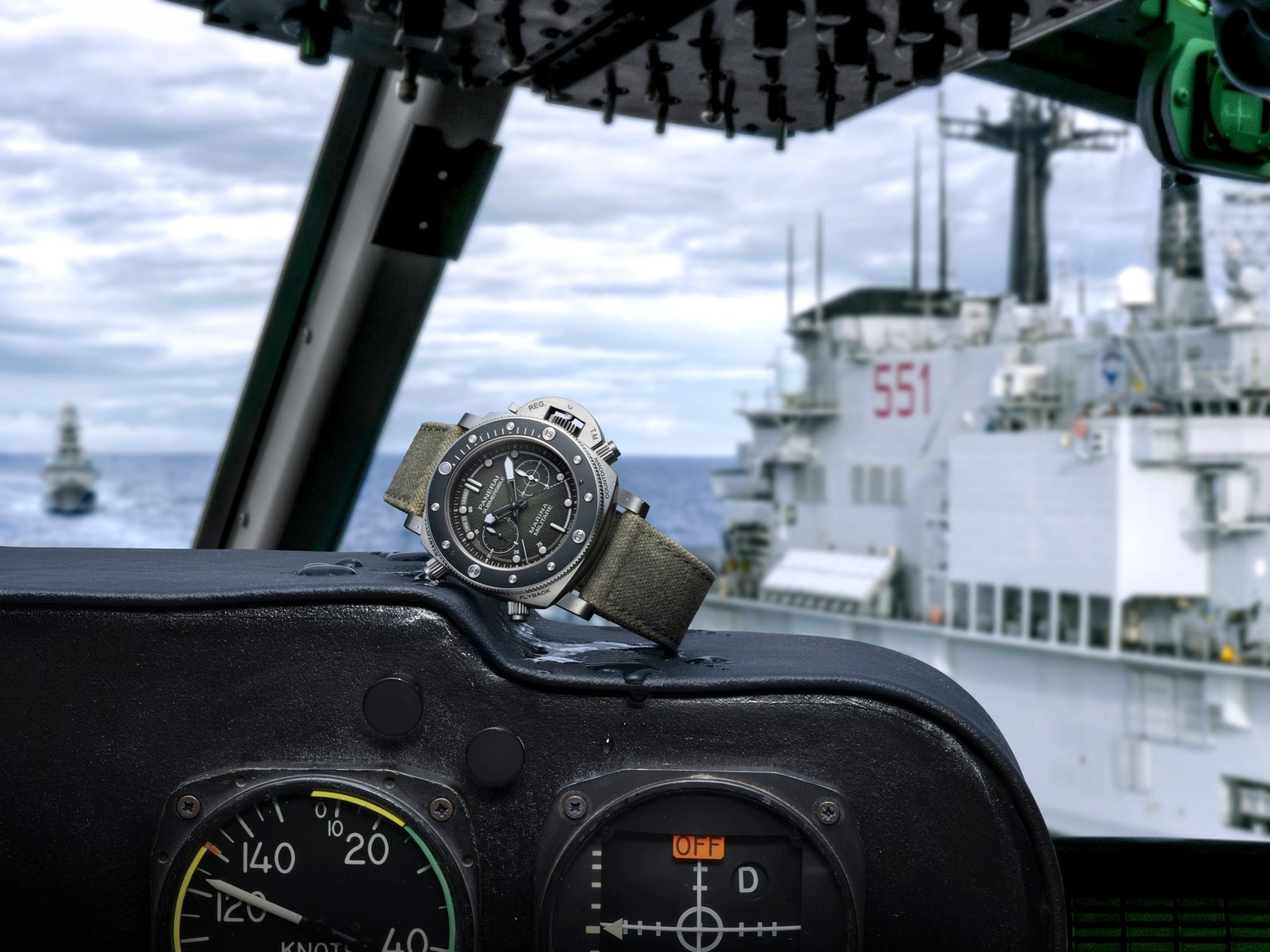 Panerai Submersible Chrono Marina Militare Experience Edition PAM01699 header image