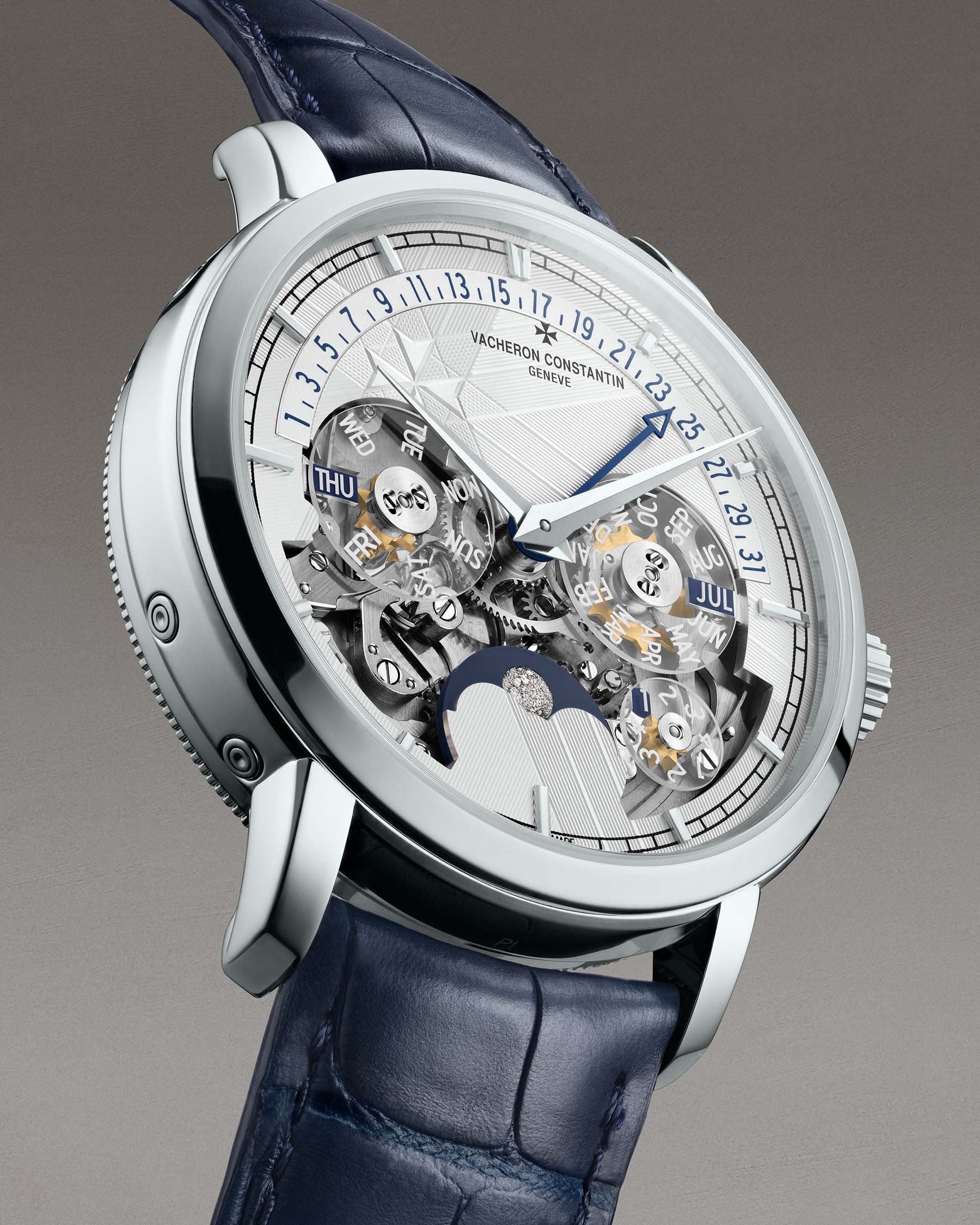 Vacheron Constantin Traditionnelle Perpetual Calendar Retrograde Date Openface