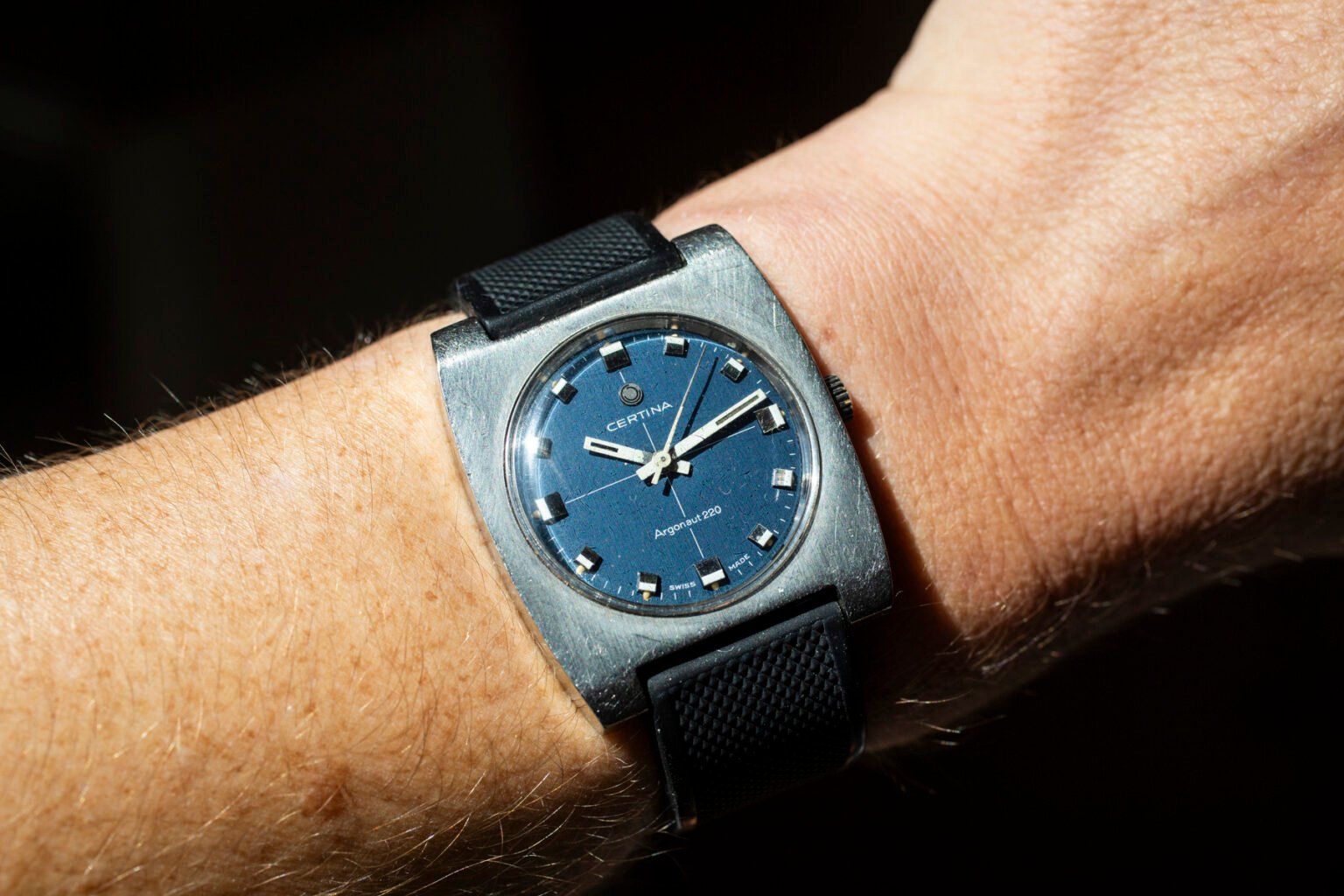 Certina Argonaut 220 wrist shot
