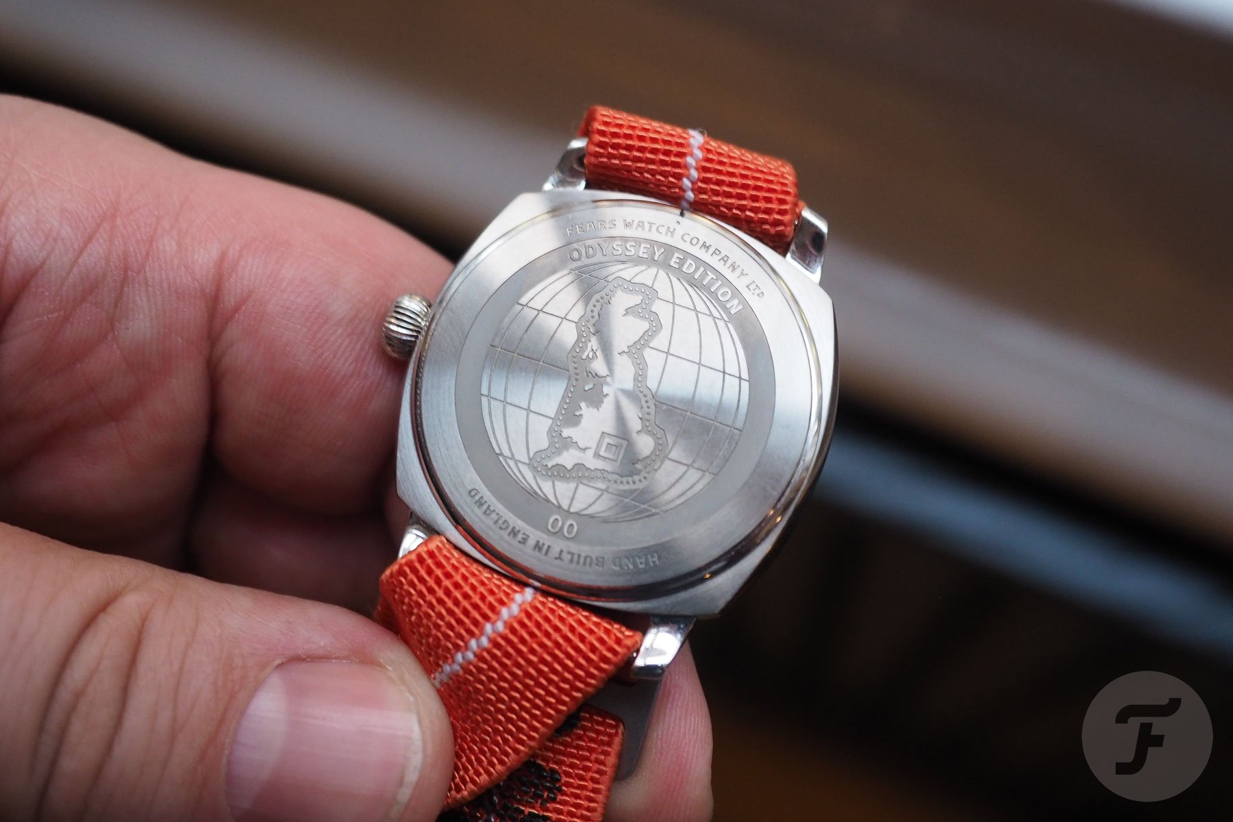 Fears Brunswick 40 Odyssey Edition case back