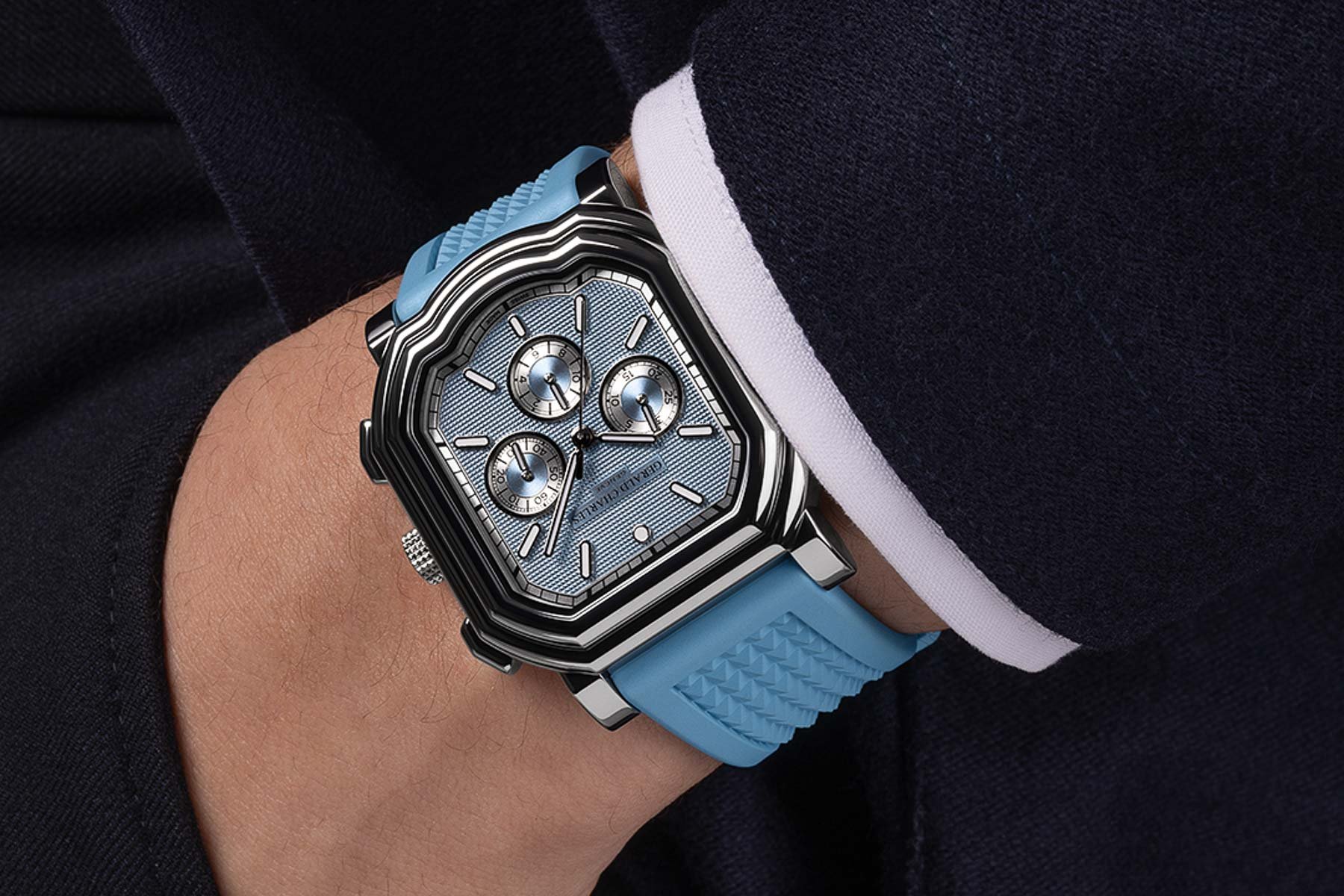 Gerald Charles Maestro 3.0 Chronograph ref. GC3.0-SSPS-07CP-RSPN Pocket Shot
