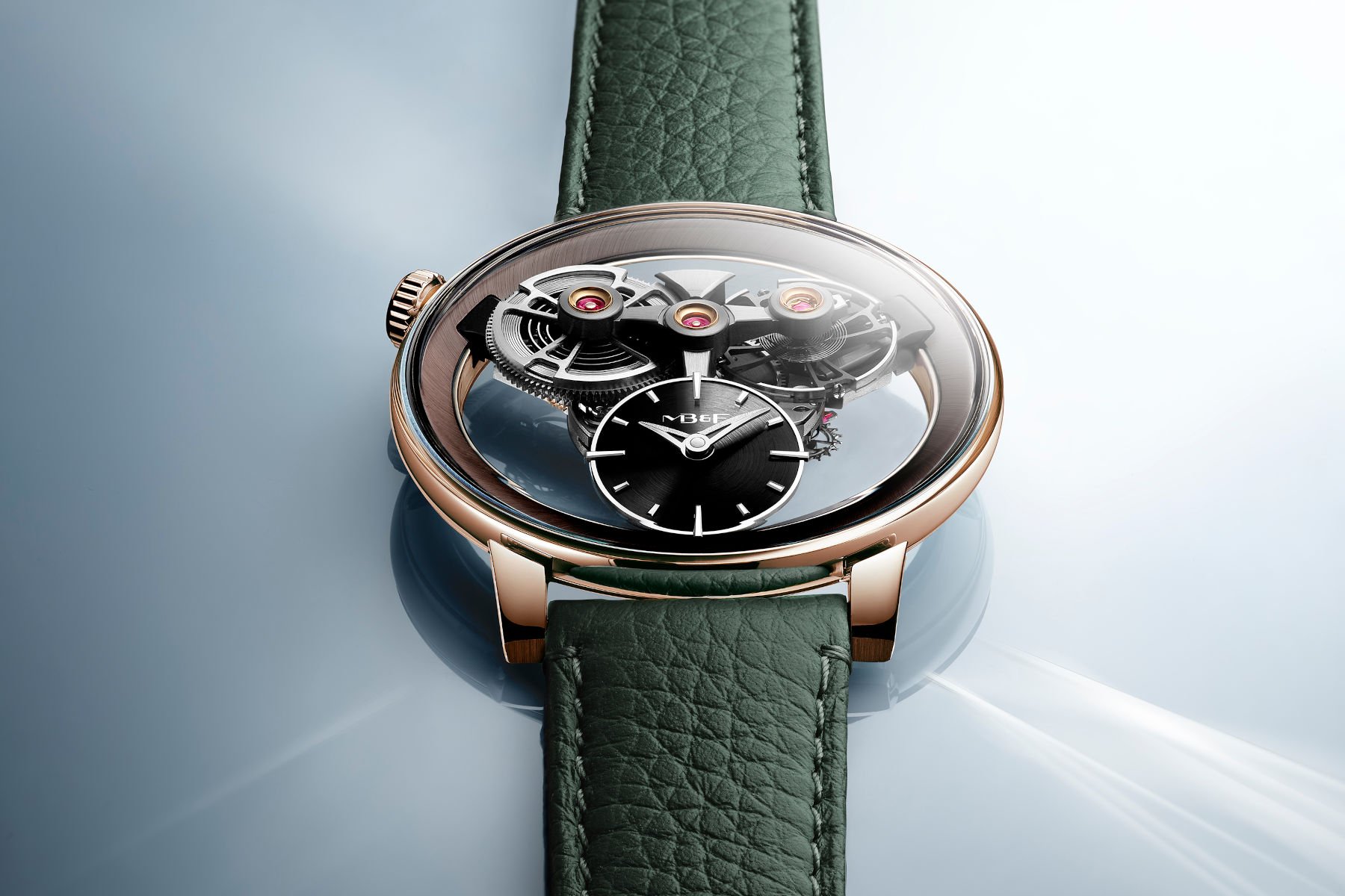 rose gold MB&F SP One