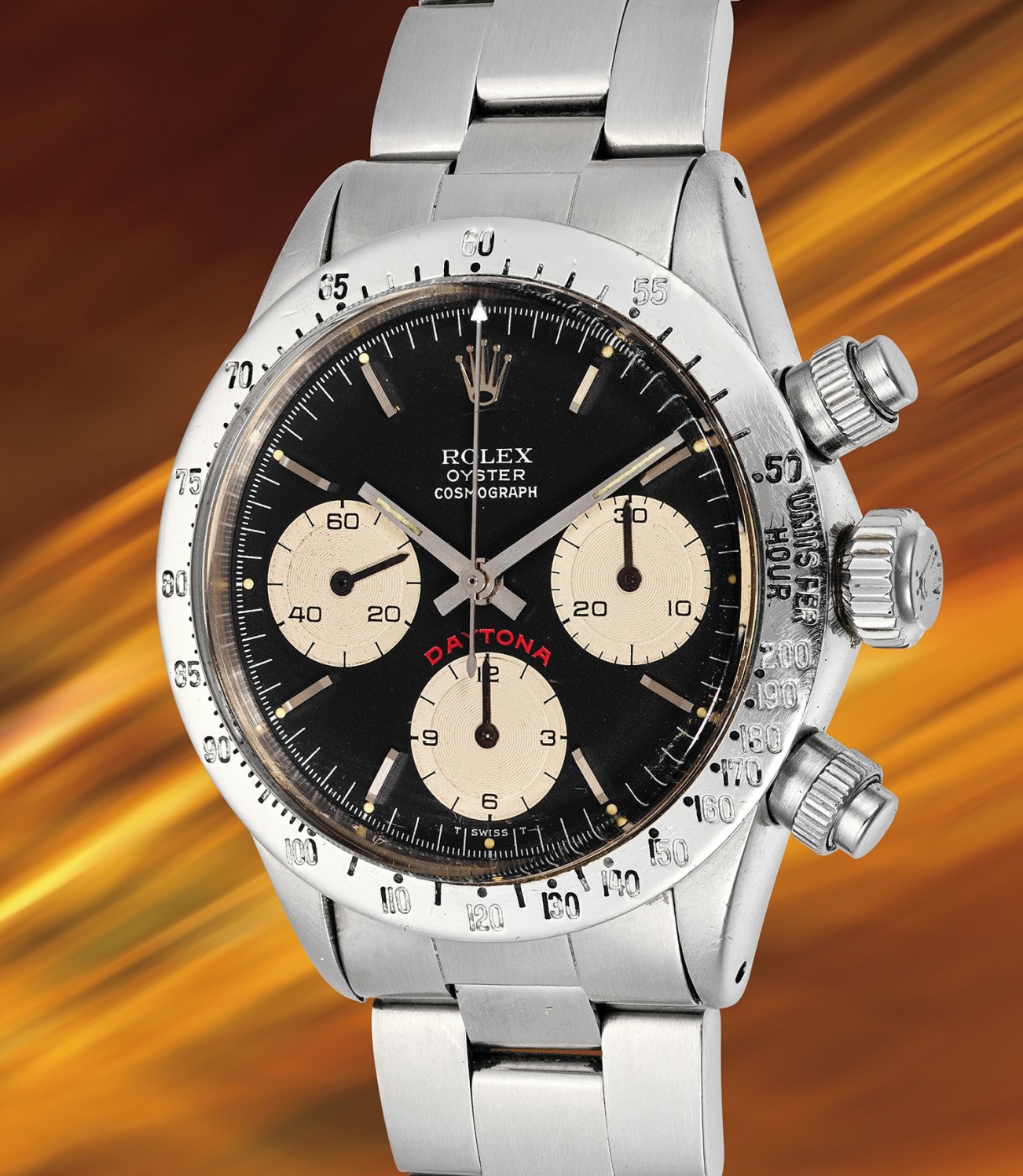 luxury watches and extreme exclusivity — Rolex “Die to Drive” “Big Red” Daytona