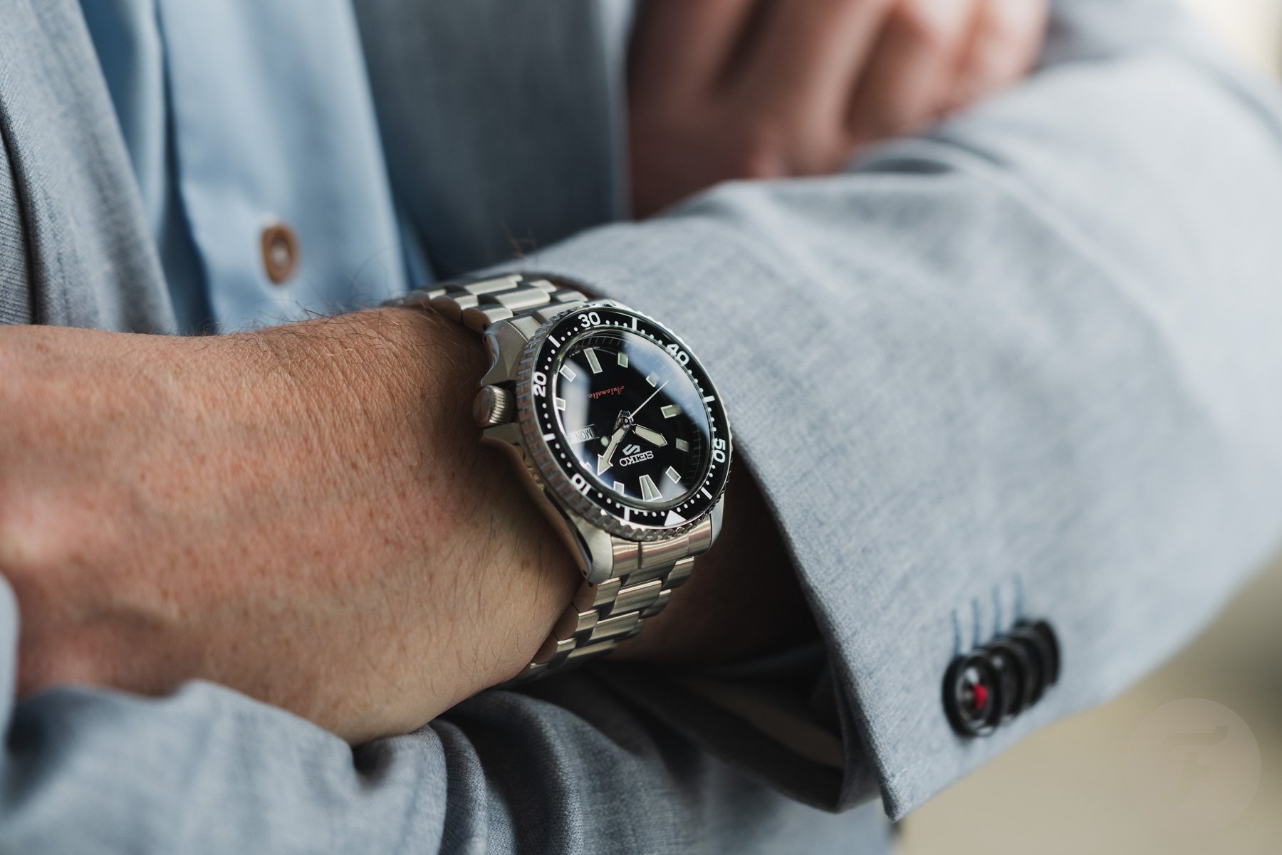 Seiko SRPL85 on wrist