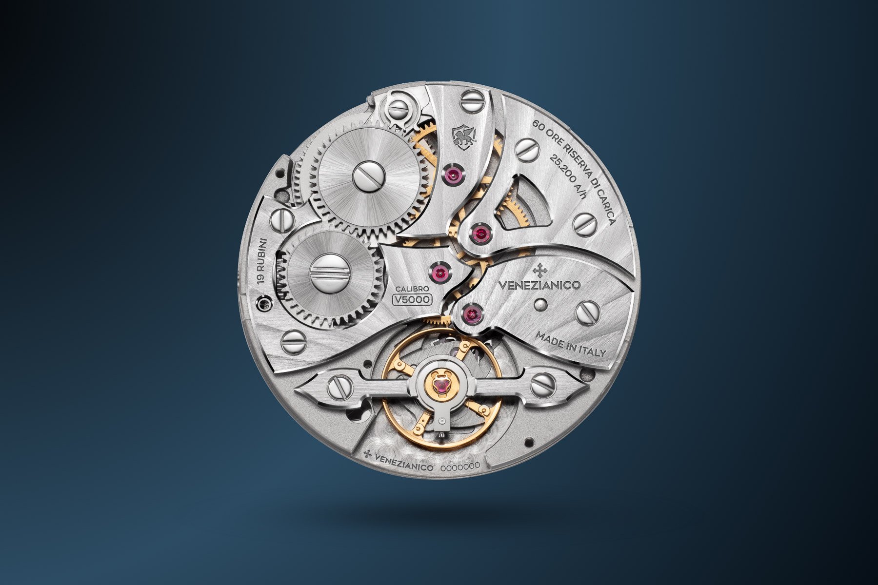 Venezianico V5000 movement