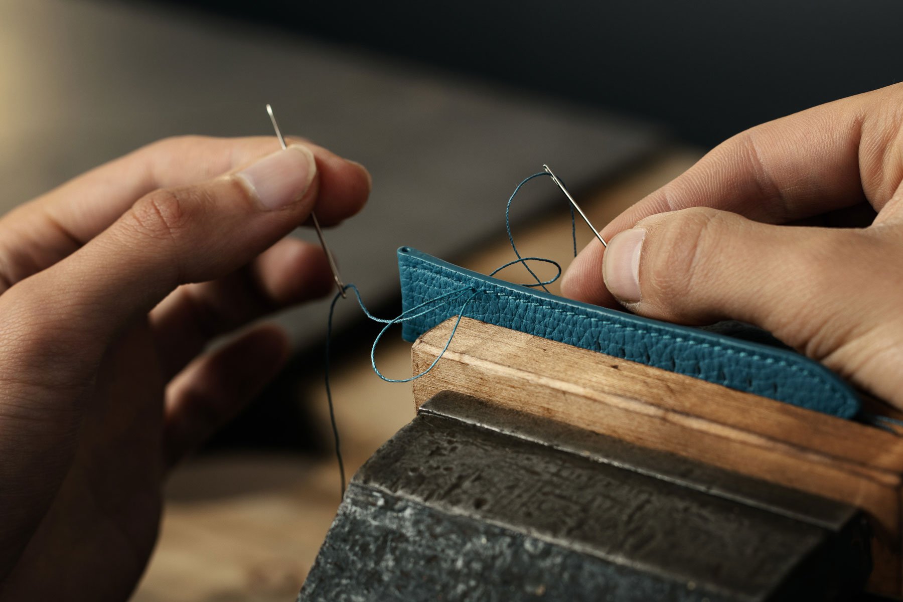 making the Venezianico Redentore Utopia strap