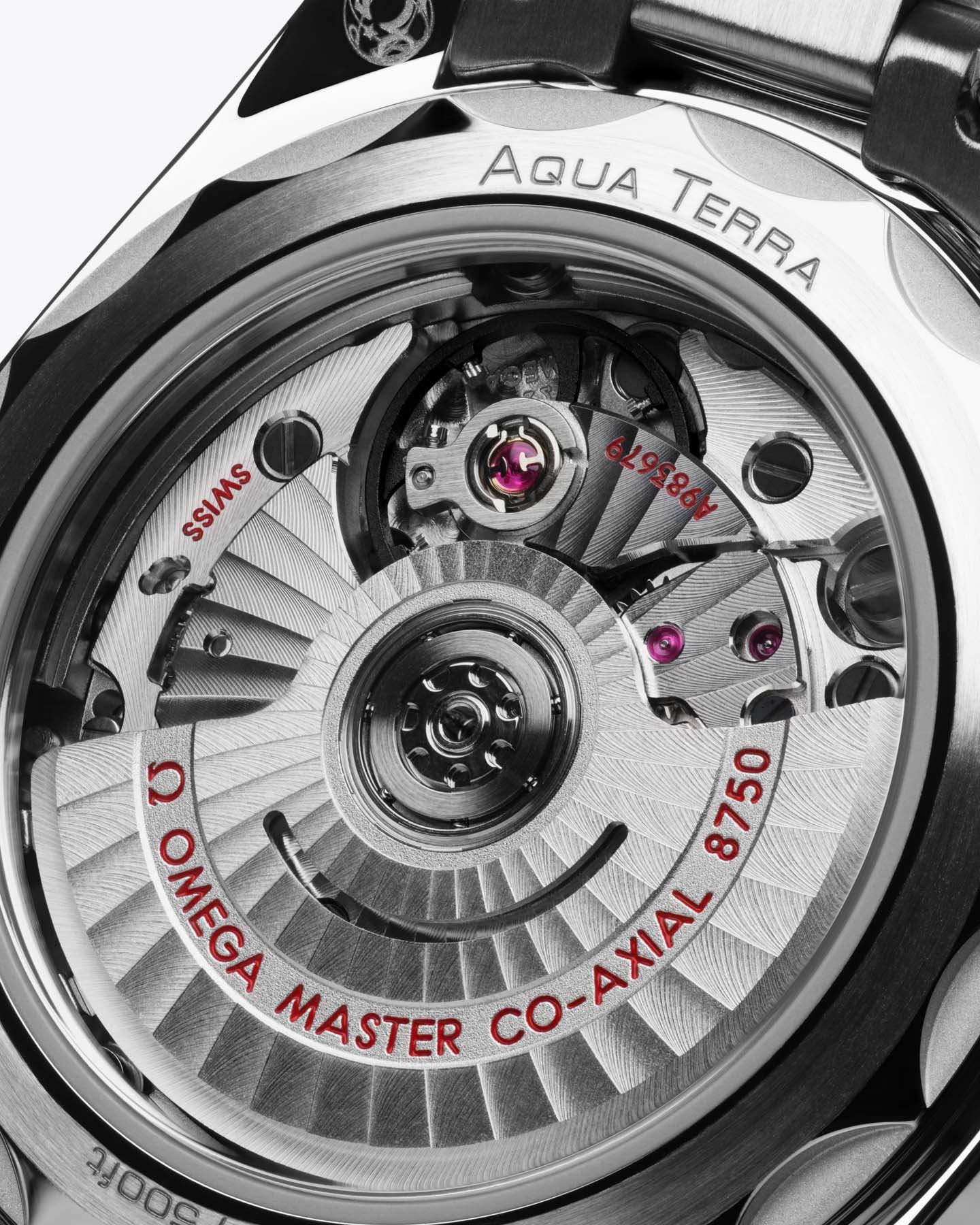 Omega caliber 8750 up close