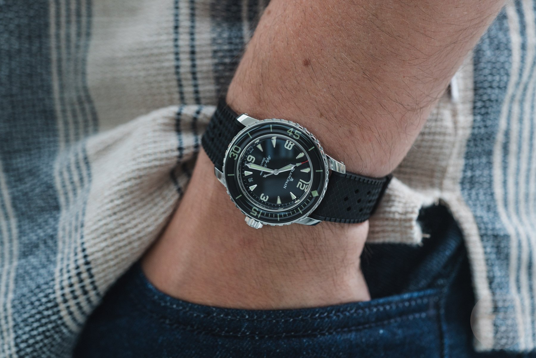 Blancpain Fifty Fathoms 38mm pocket shot