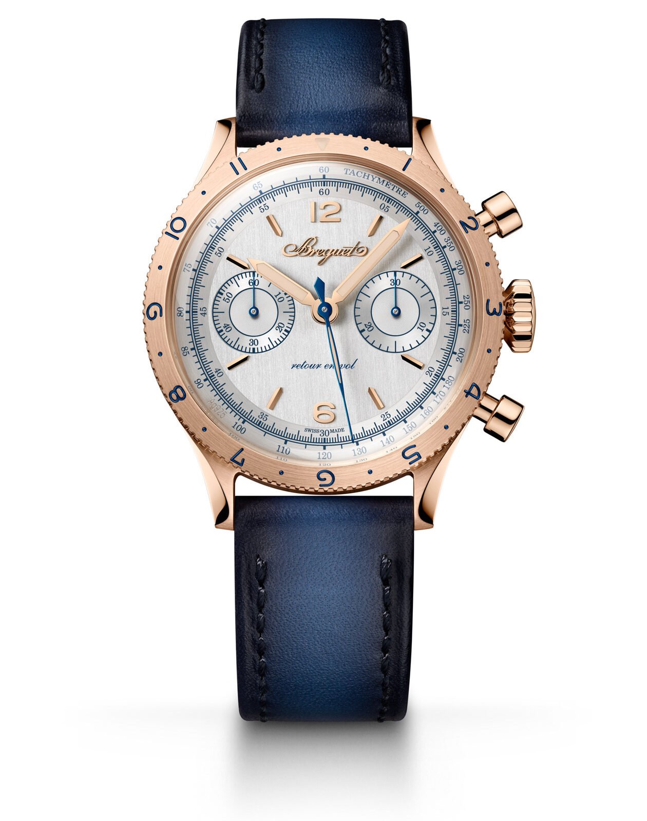 Breguet Type XX Chronographe 2075 ref. 2075BH/G9/398, head-on soldier shot