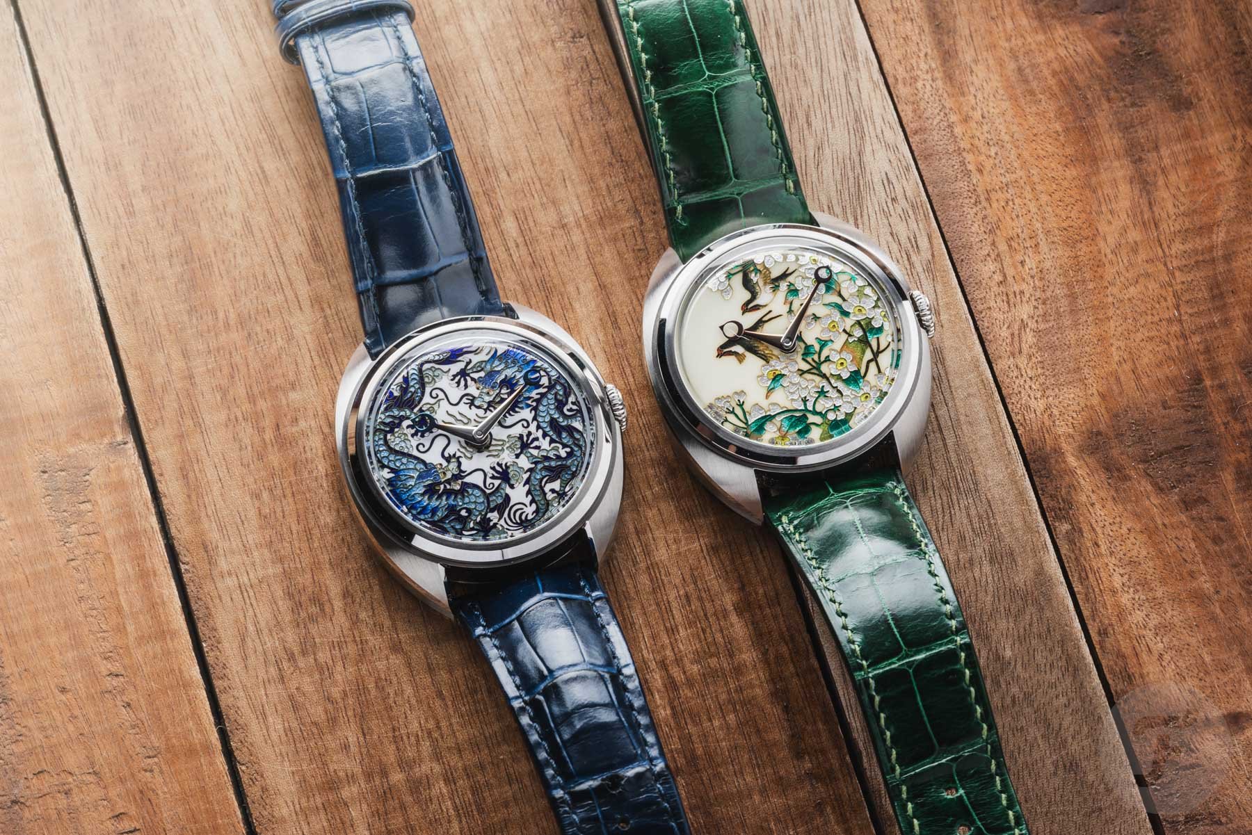 The Celadon Haute Horlogerie Century Cloisonné Collection - Displaying Brilliant Levels Of Chinese Craftsmanship