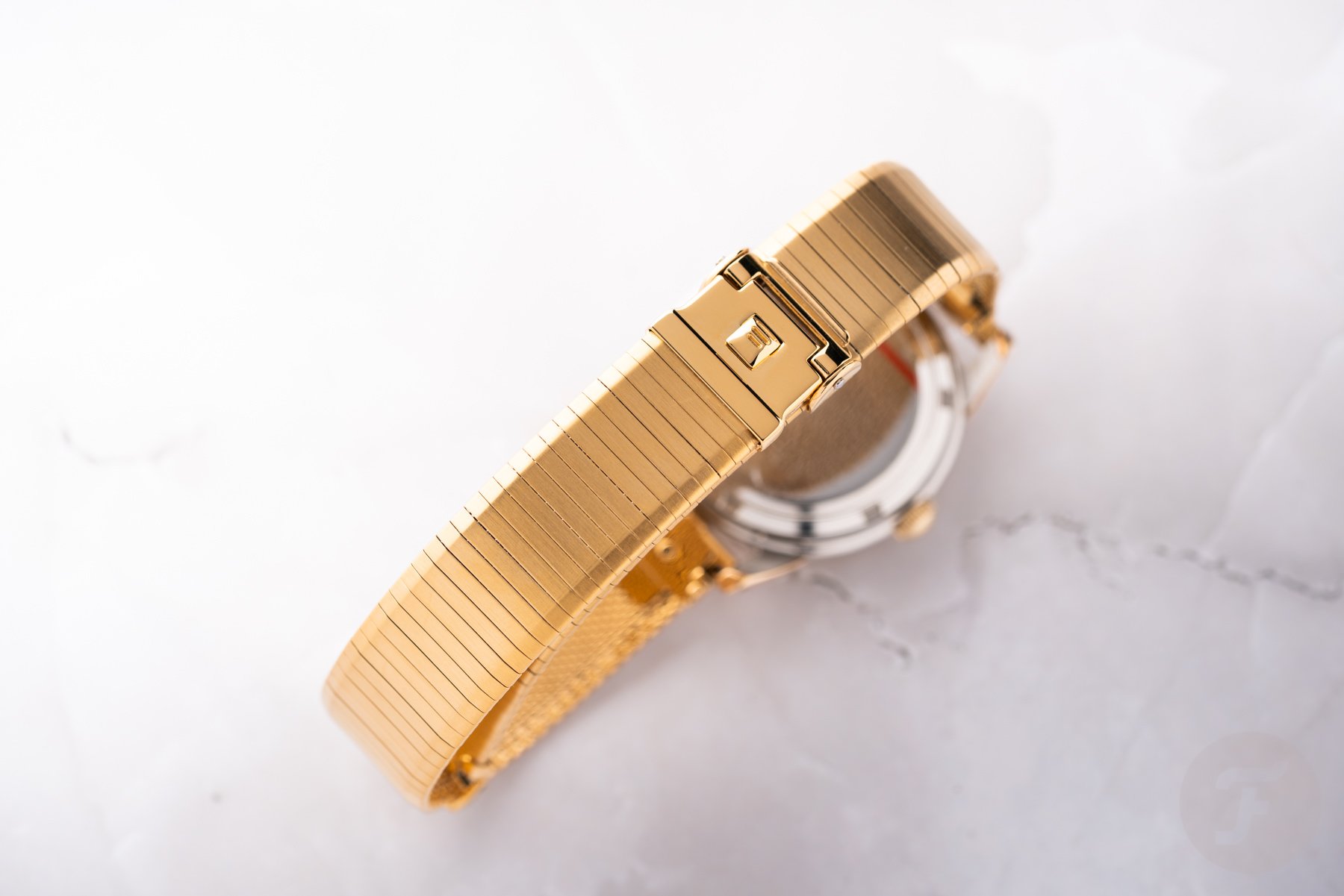 Gold-plated Forstner Komfit Military Bracelet Clasp