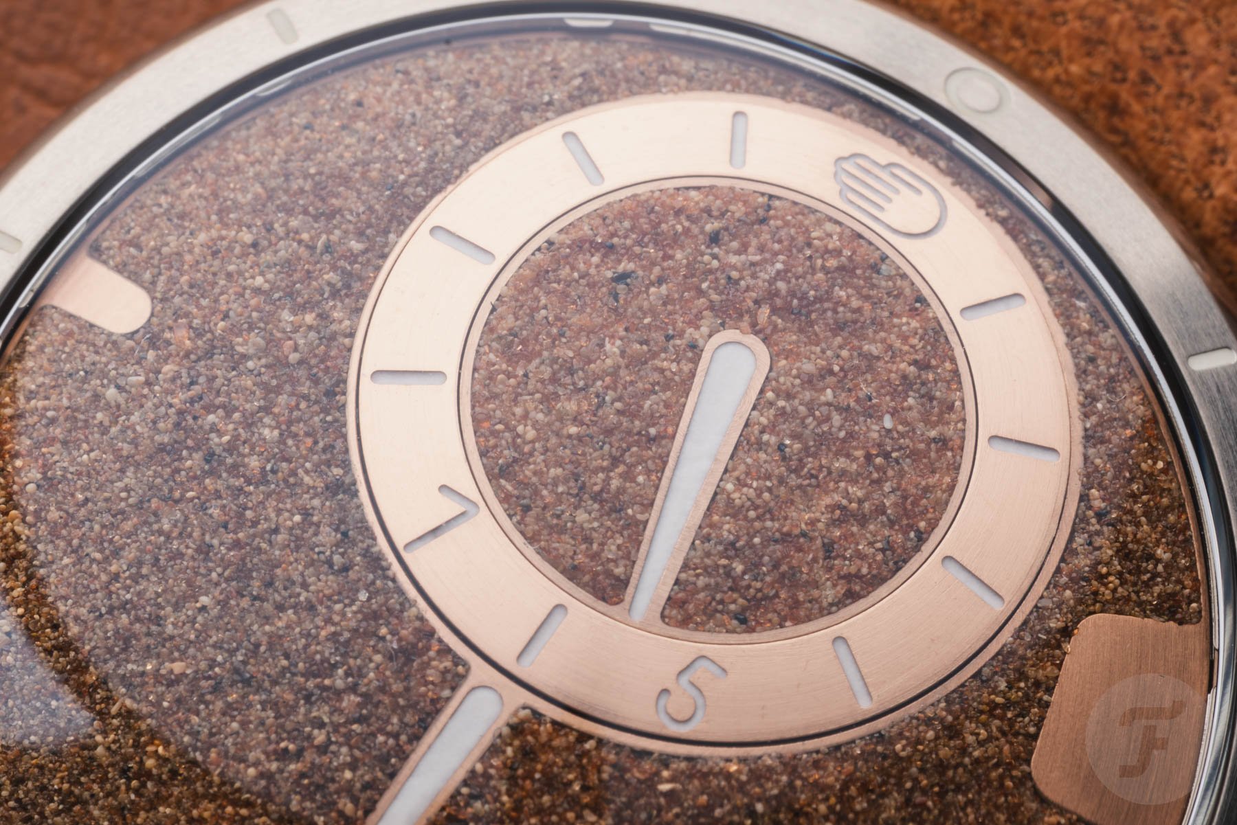 Ressence Type 9 S75 dial up close