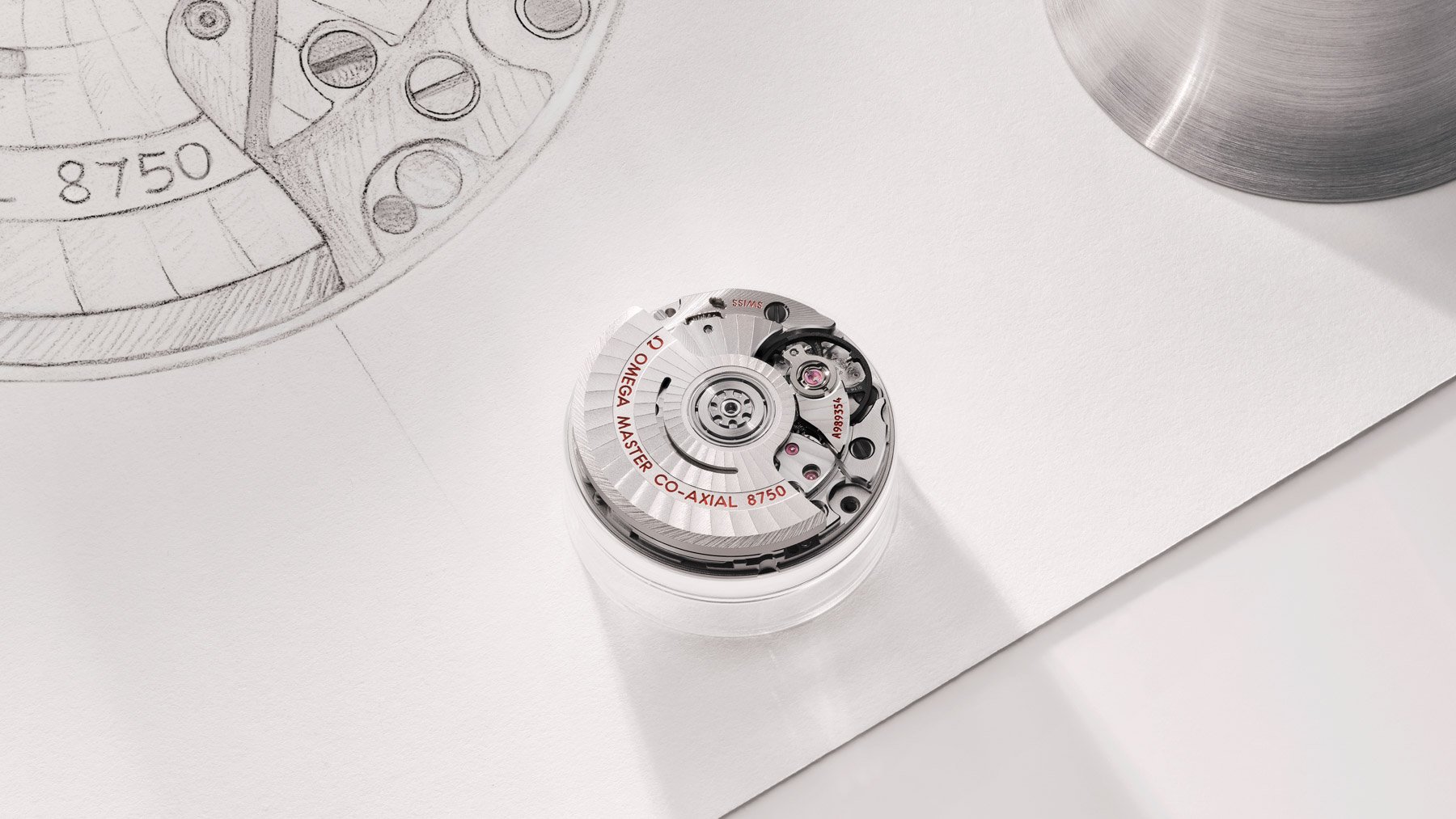 Omega caliber 8750 uncased