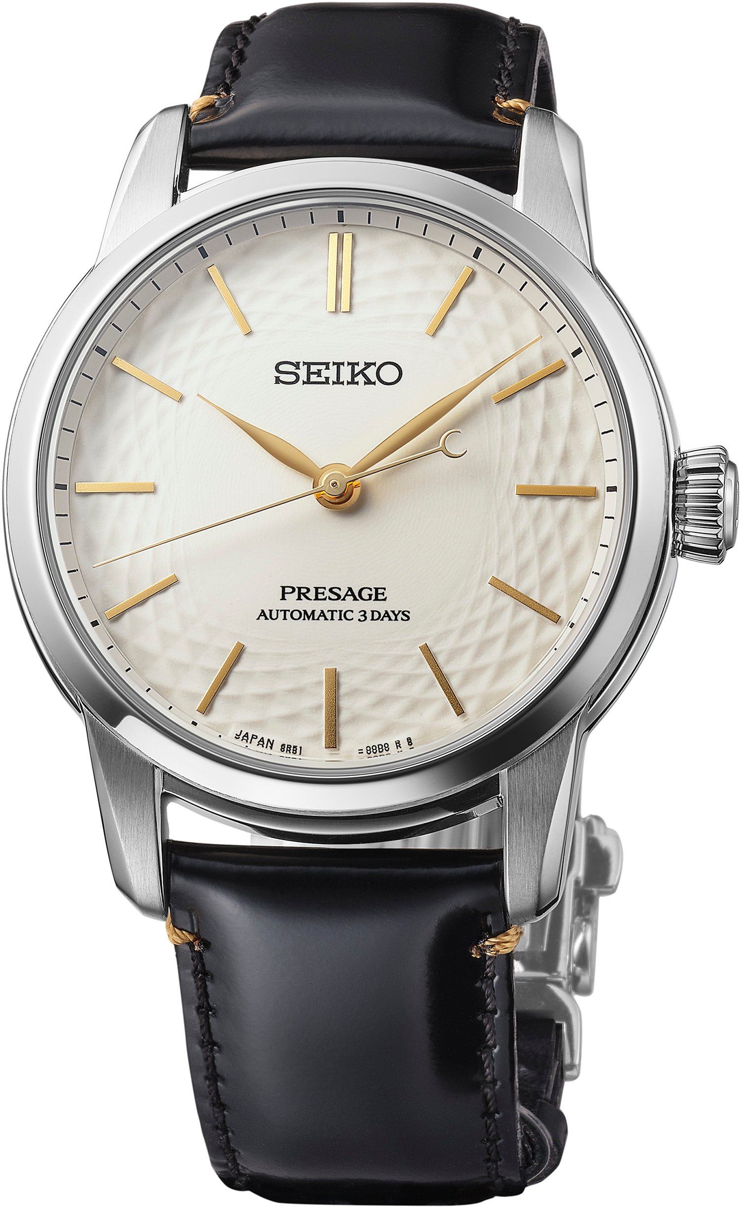 Seiko Presage Classic Series “Craftsmanship” Unglazed Arita Porcelain Dial Limited Edition SPB497 head on