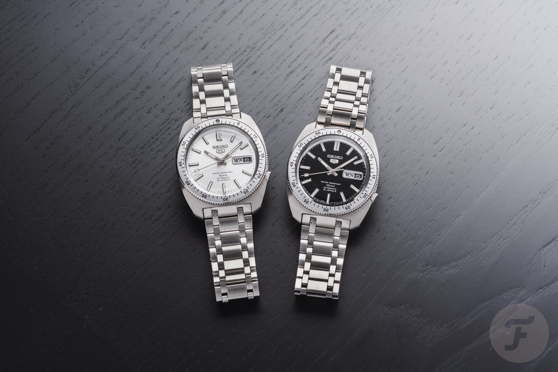Seiko 5 SRPL91 and SRPL93 side by side