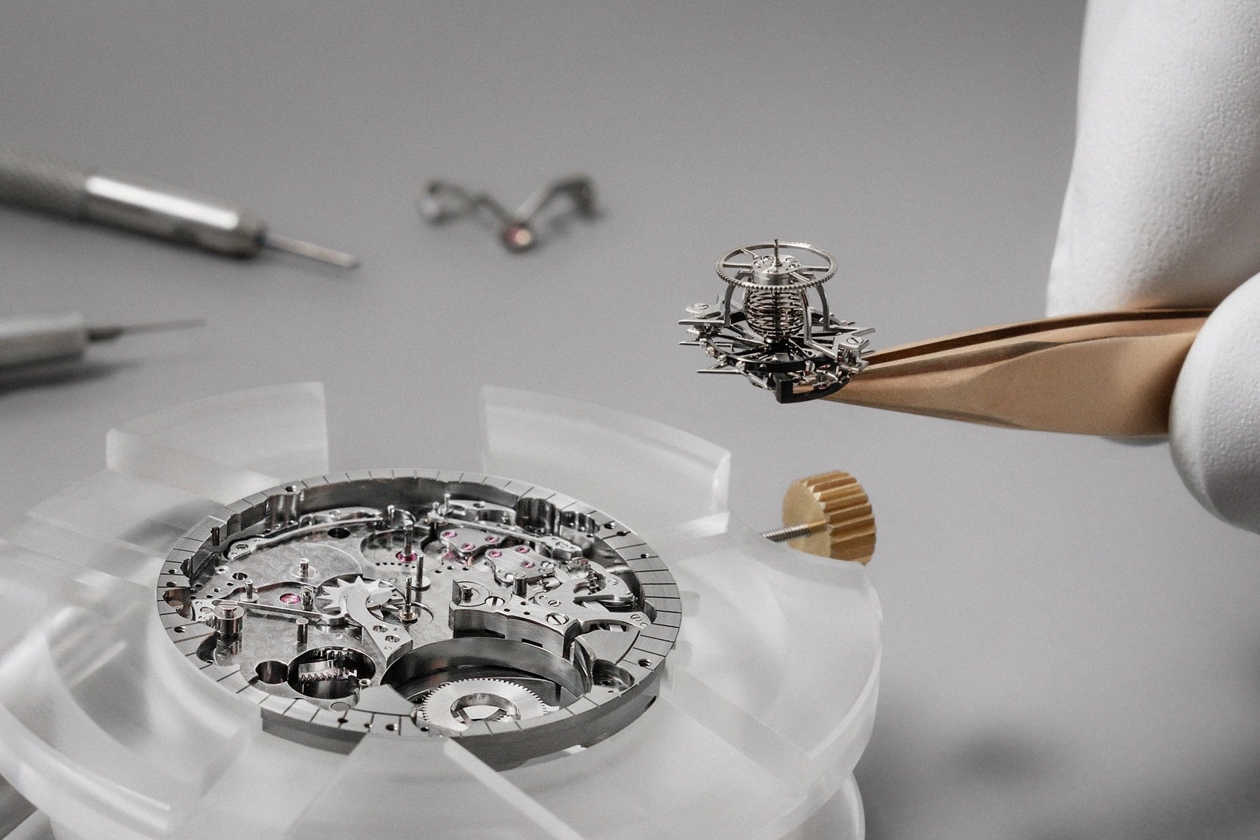 Tourbillon of the Vacheron Constantin caliber 2757 S