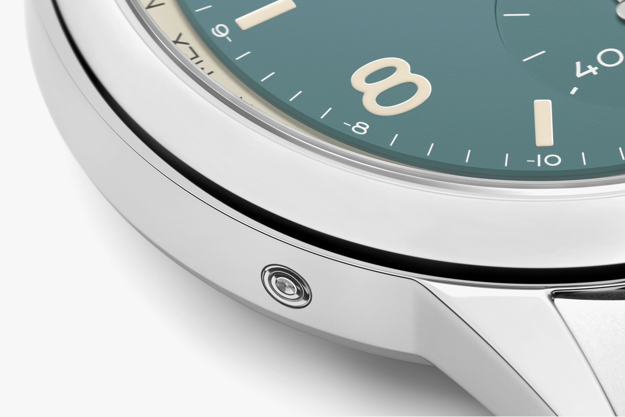 Nomos Club SportsNeomatik WorldTimer Glacier Inset Pusher