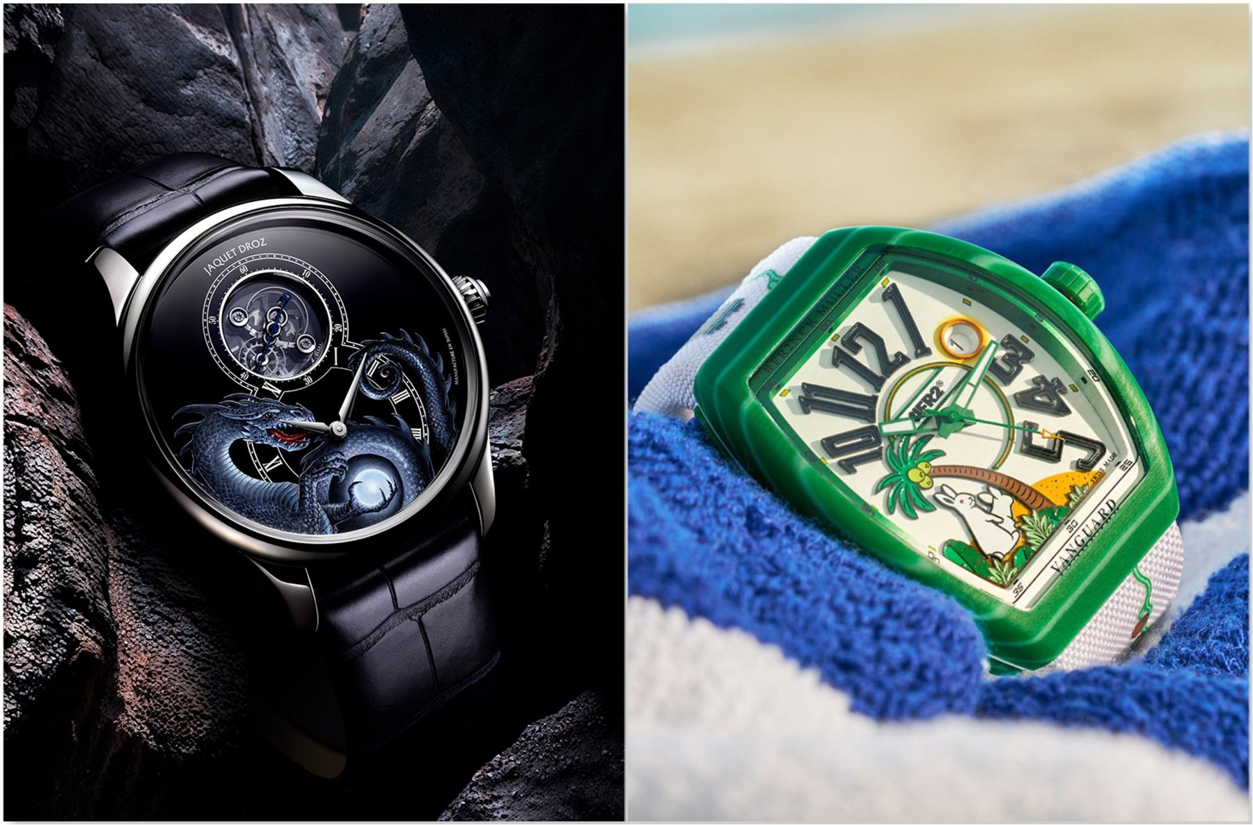 Jarod Muller様 Very Different “Watch Beasts” From Jaquet Droz And Franck Muller