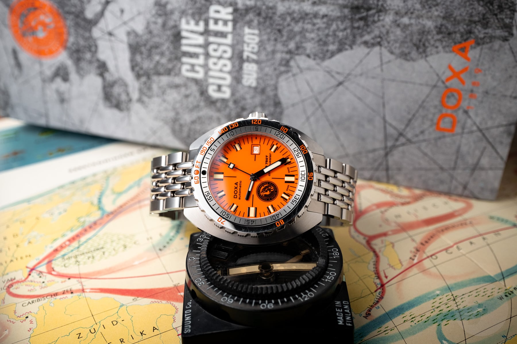 F】Hands-On With The New Doxa Sub 750T Clive Cussler