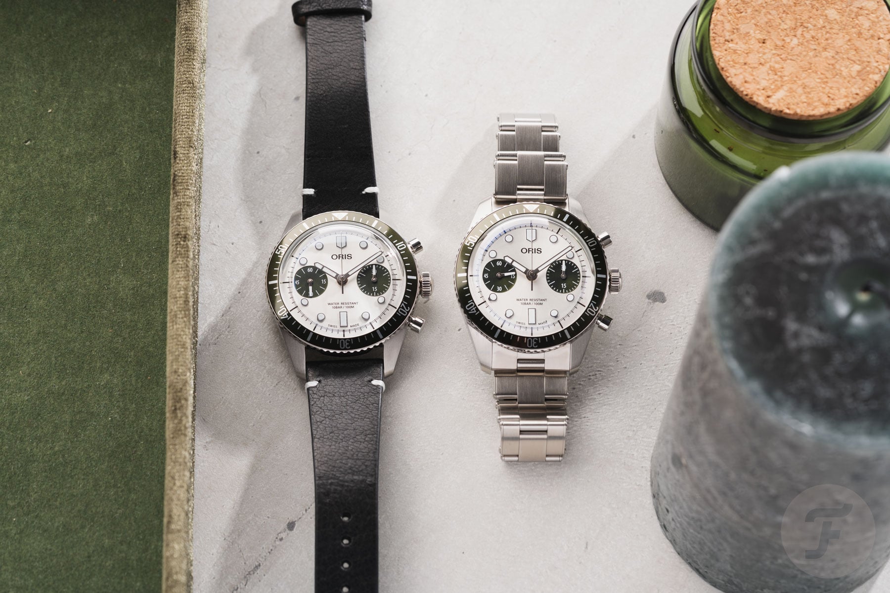 Hands-On: Oris Divers Sixty-Five Chronograph In Ocean Green