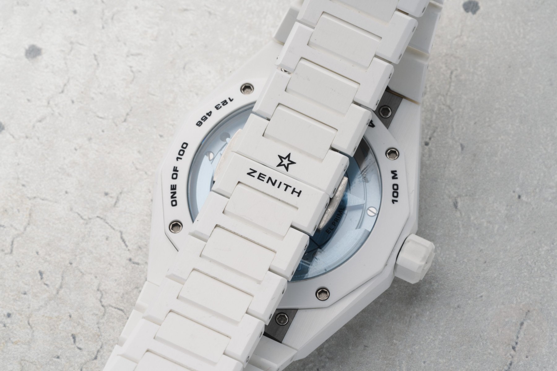 Zenith Time Hands-On: Zenith × Time+Tide Defy Skyline Skeleton White Surfer