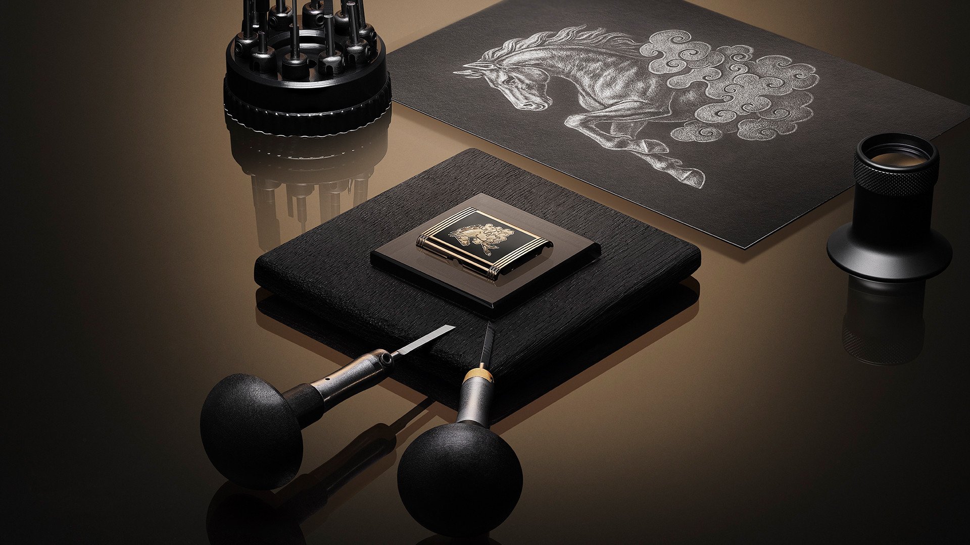 Making of the Jaeger-LeCoultre Reverso Tribute Enamel Horse