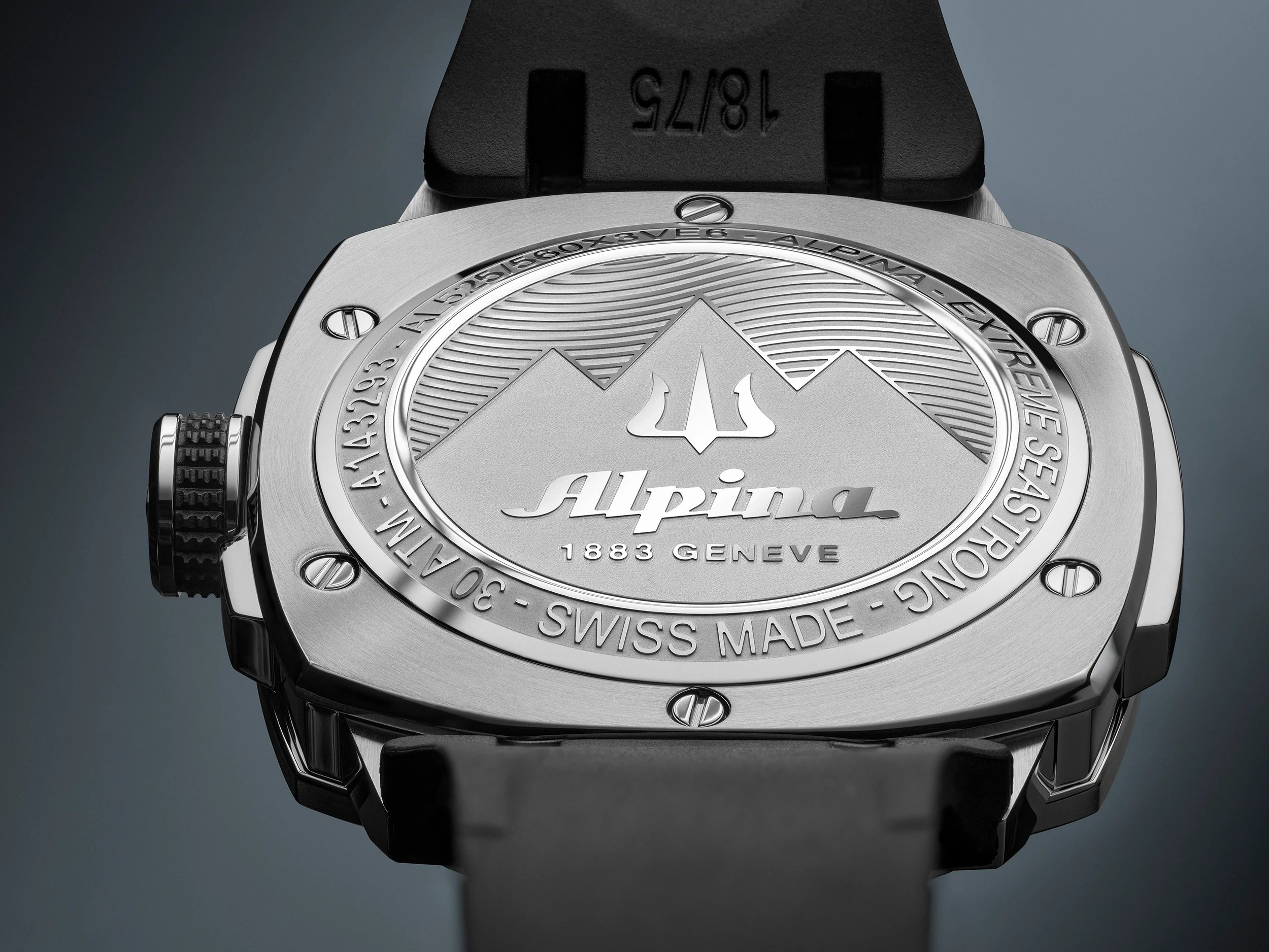 Alpina Seastrong Diver Extreme case back