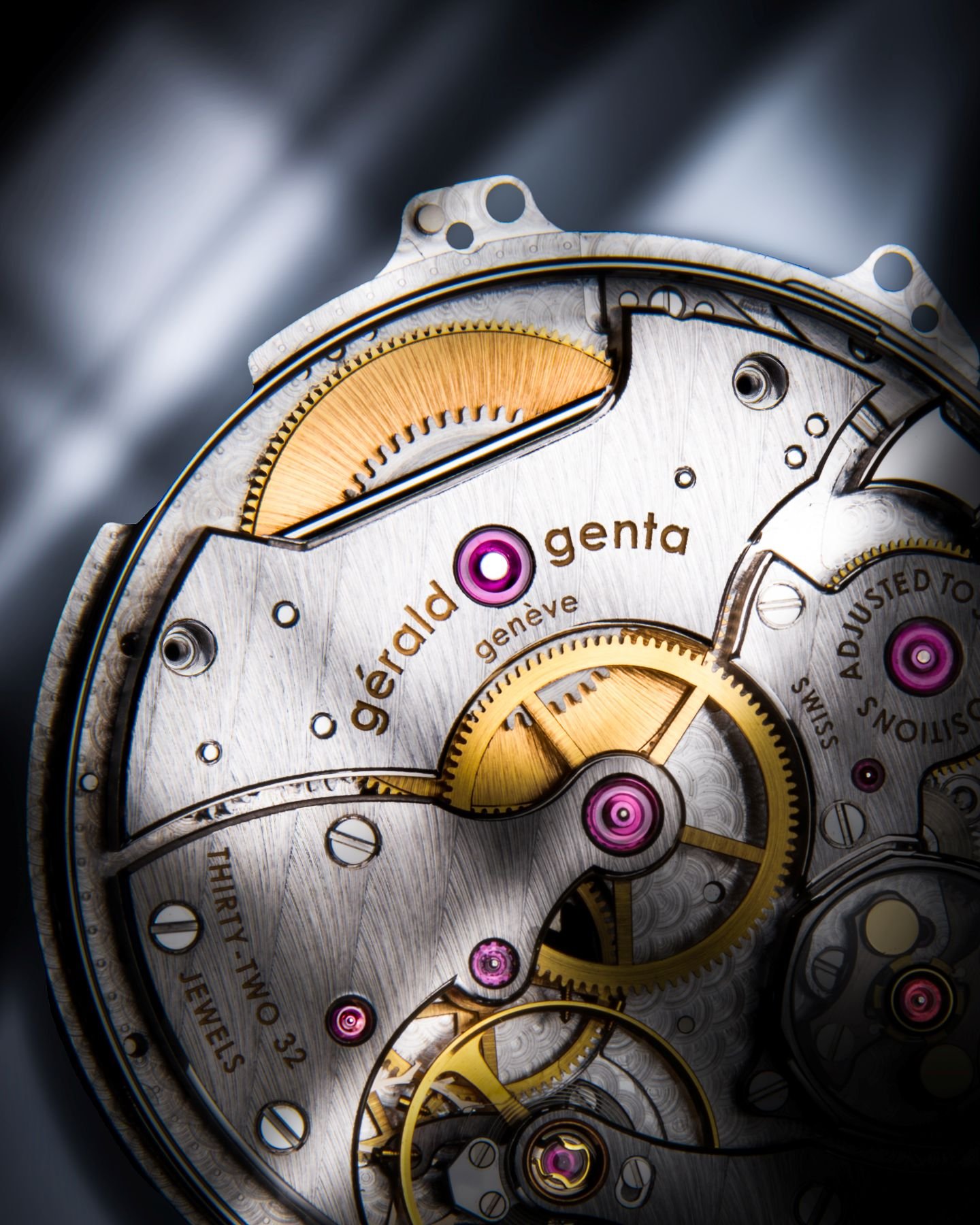Mouvement Mécanique Gerald Genta Octo Calibre GG 7080 - Occasion, Nécessite Révision