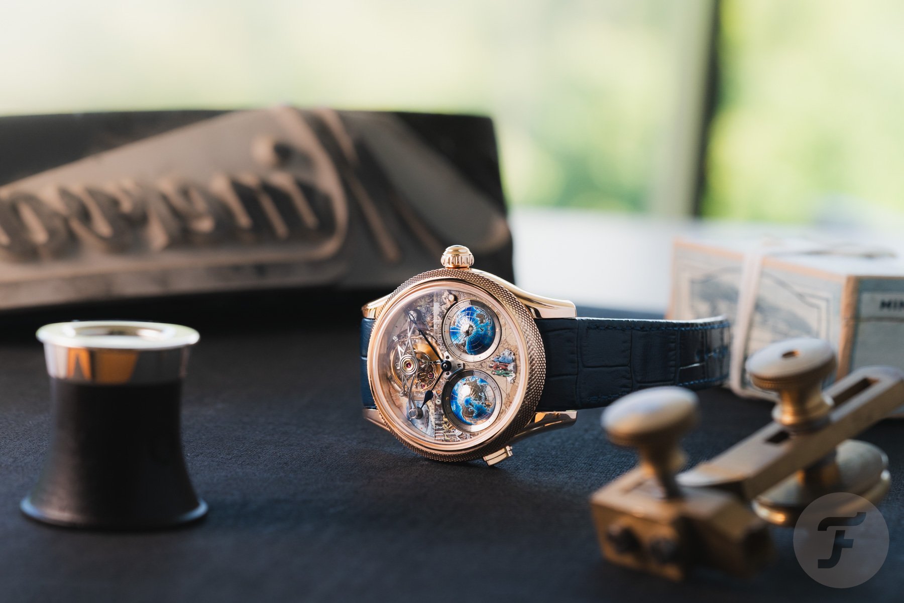 Experiencing The Ultra-Limited And Complicated Montblanc 1858 Cylindrical Tourbillon Geosphere Around The World In 80 Days Limited Edition – Chapter Three In Villeret