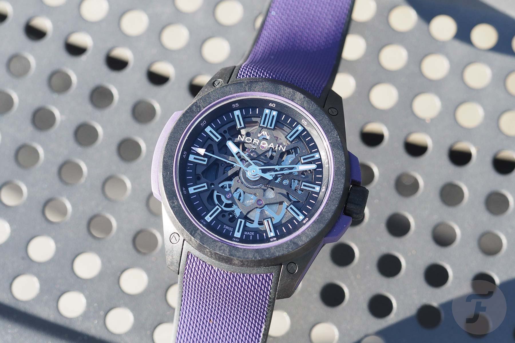 Hands-On With The Norqain Wild One Skeleton 42mm Purple