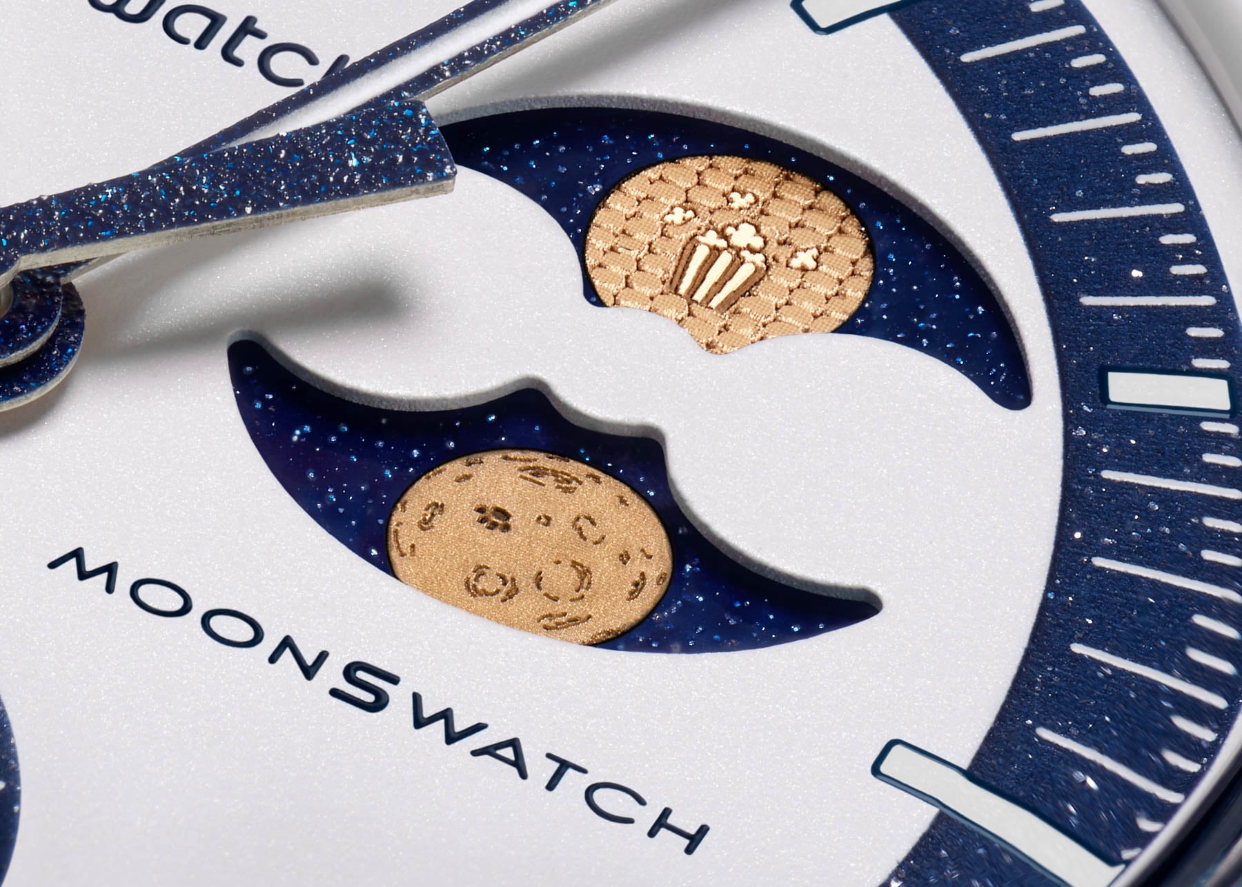 Swatch OMEGA Snoopy MoonSwatch Popcorn ほぼ未使用 MOONSWATCH