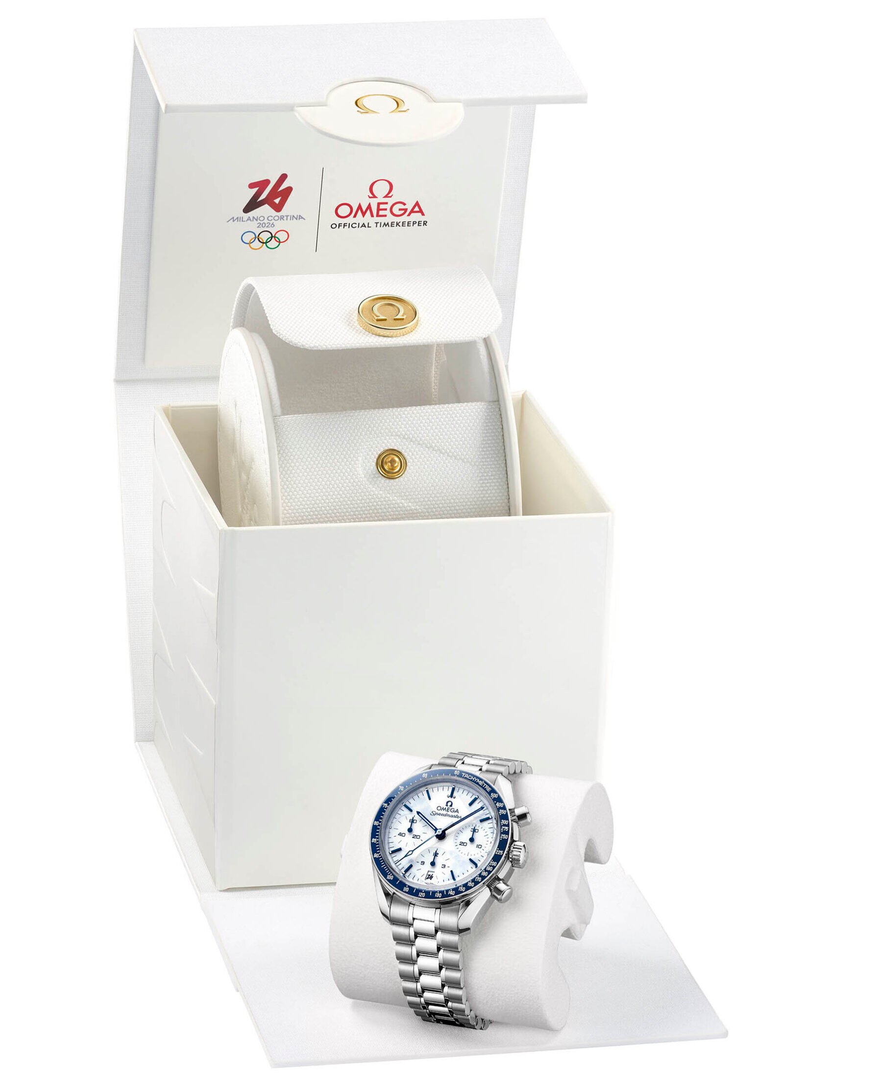 Omega Speedmaster Milano Cortina 2026 and special box