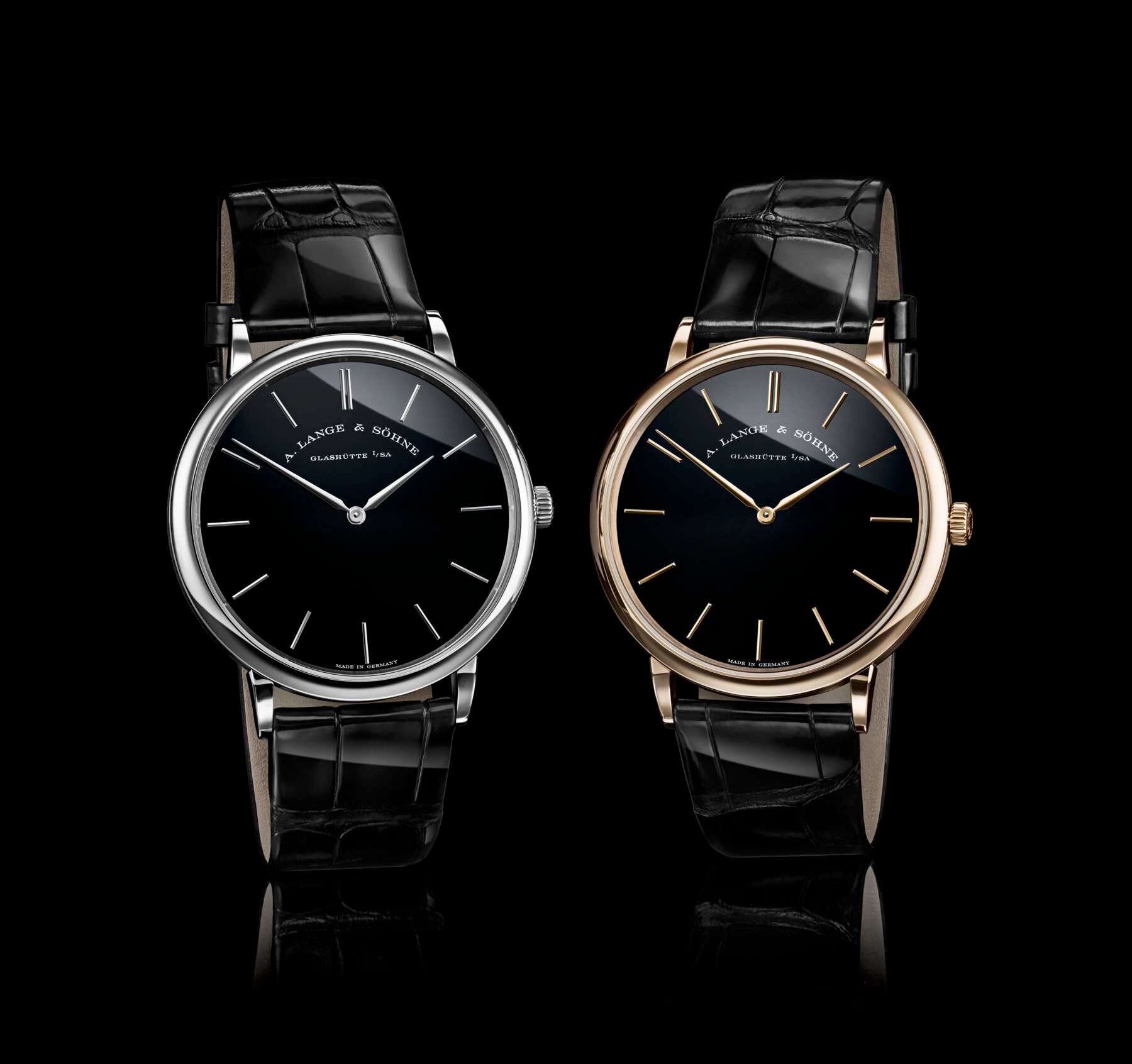 Another Masterclass in Simplicity: A. Lange & Söhne Saxonia Thin Onyx Limited Editions