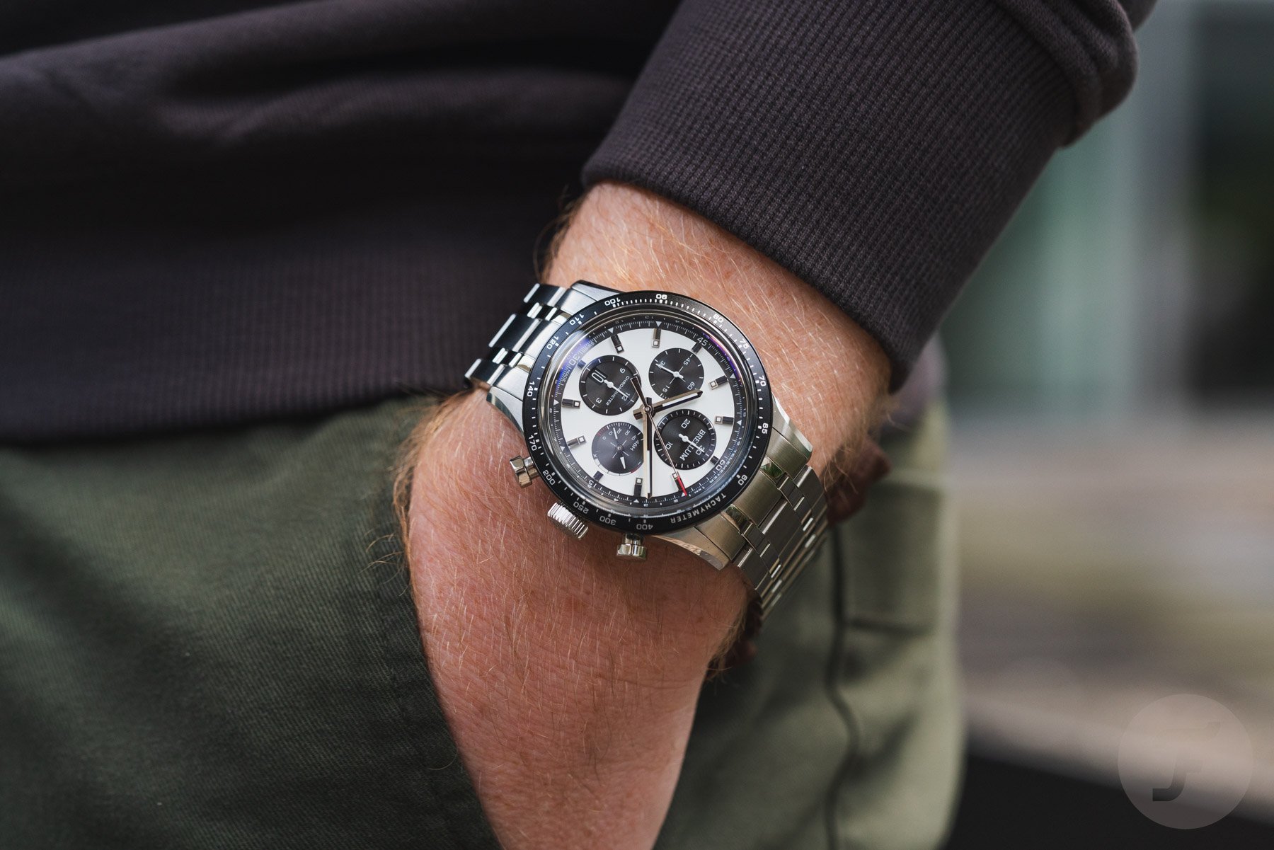 Brellum Pandial Power Reserve LE Chronometer pocket shot