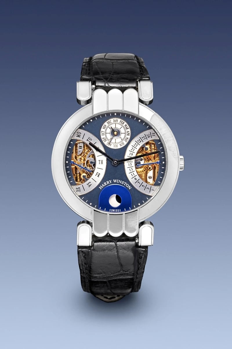 Harry Winston Bi-Retrograde Perpetual Calendar head on