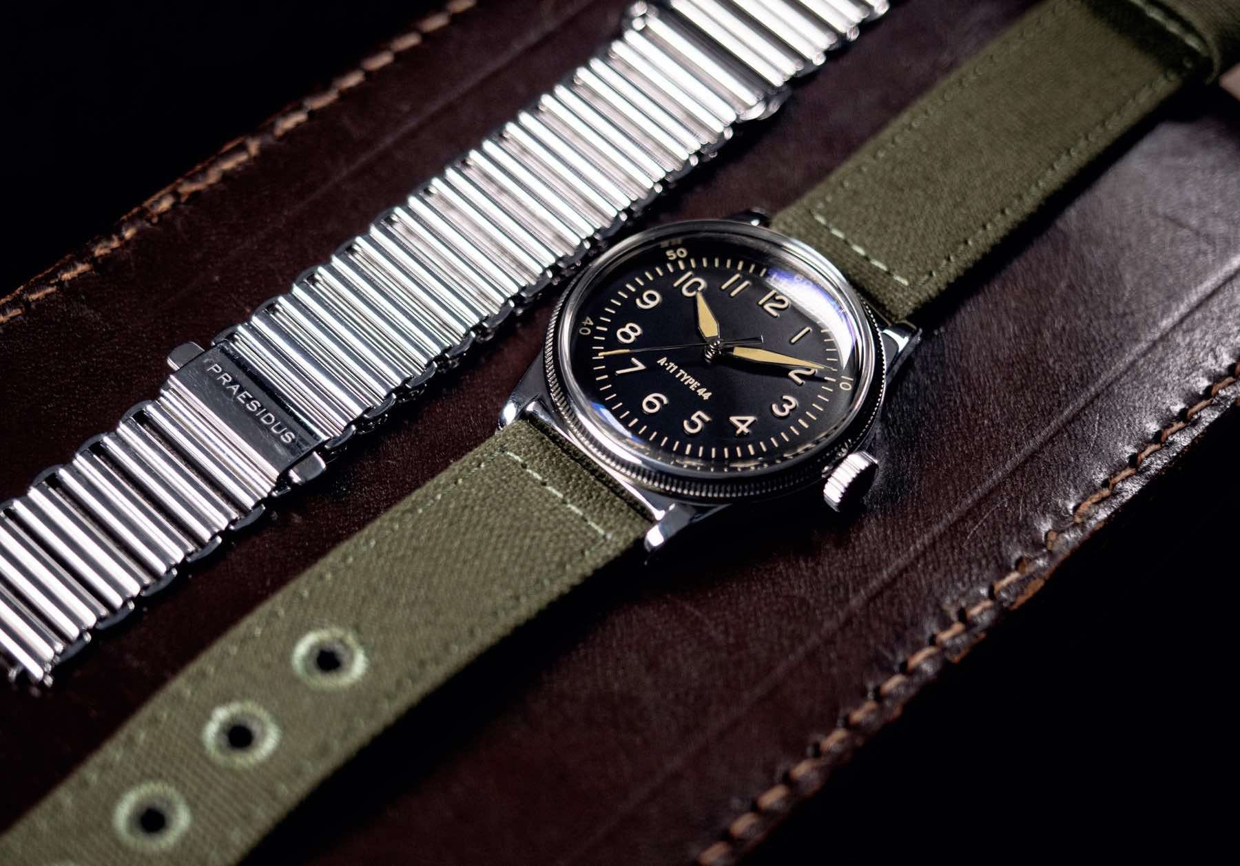 Introducing: The Praesidus × The Watch Observer A-11 Type 44 — A Limited WWII Tribute