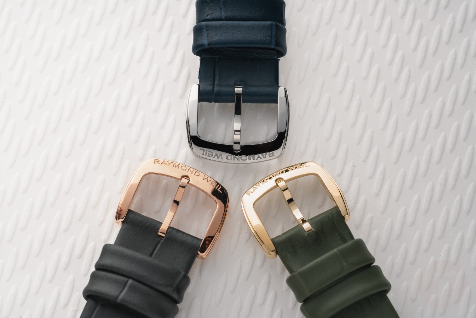 Raymond Weil Toccata Heritage pin buckles