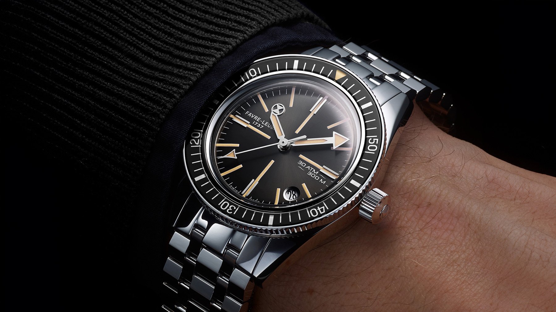 Favre Leuba Deep Raider Revival wrist shot