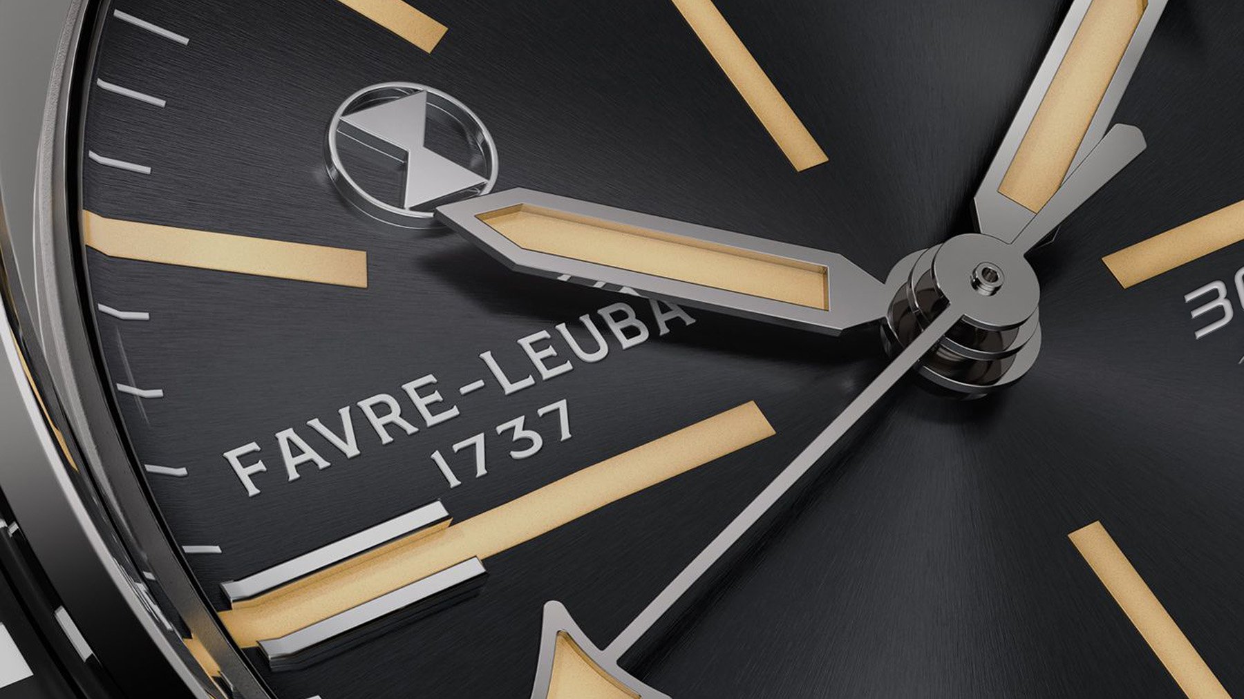 Favre Leuba Deep Raider Revival dial macro