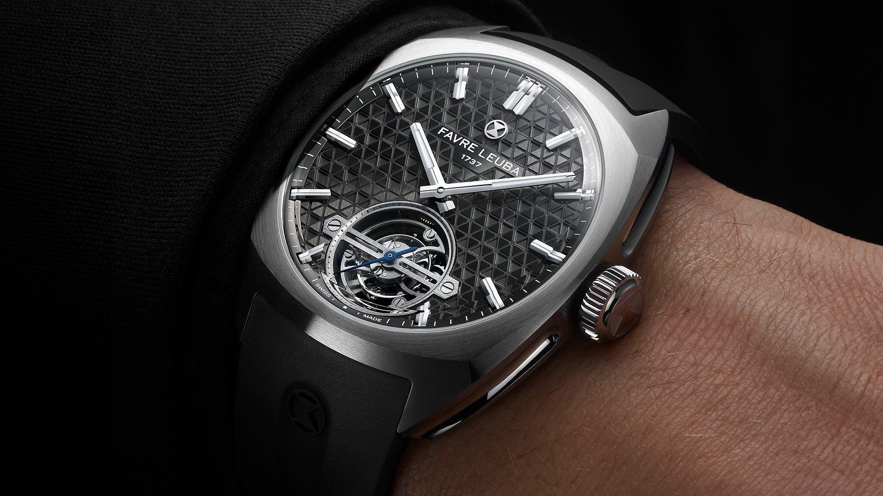 Favre Leuba Chief Tourbillon on wrist