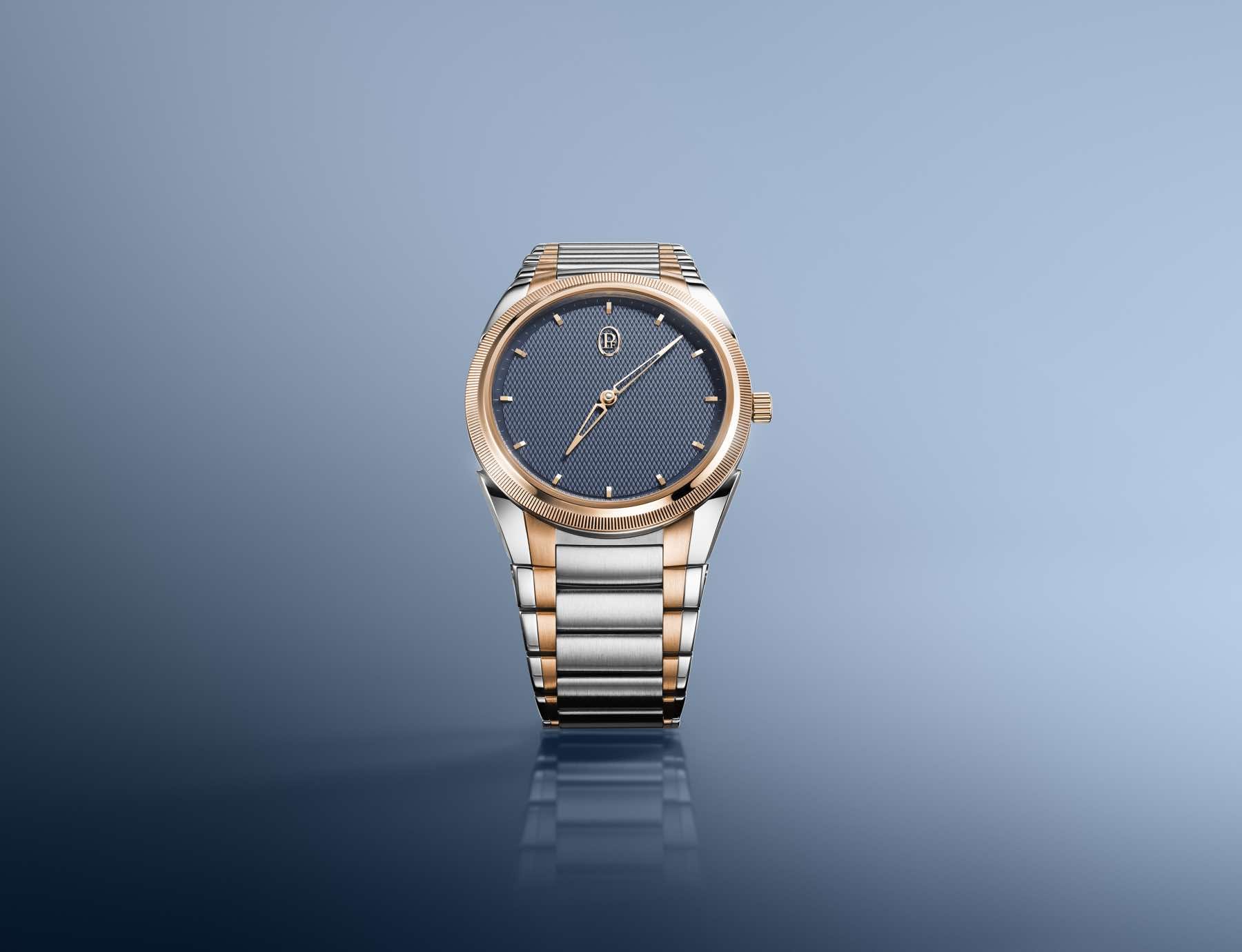 Introducing: The Parmigiani Fleurier Tonda PF Micro-Rotor In Steel And Rose Gold With A Stone Blue Dial