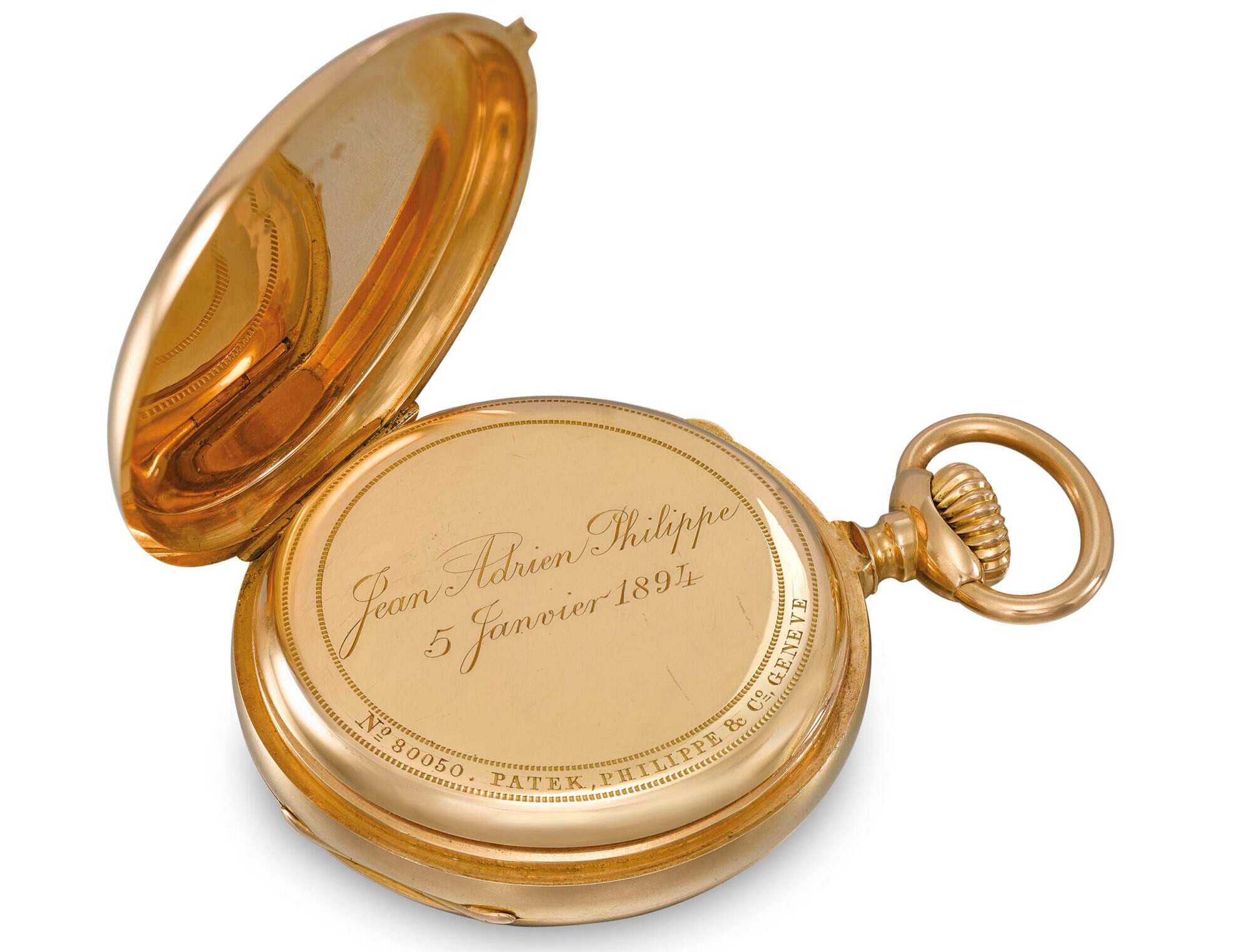 Personal pocket watch of Jean-Adrien Philippe