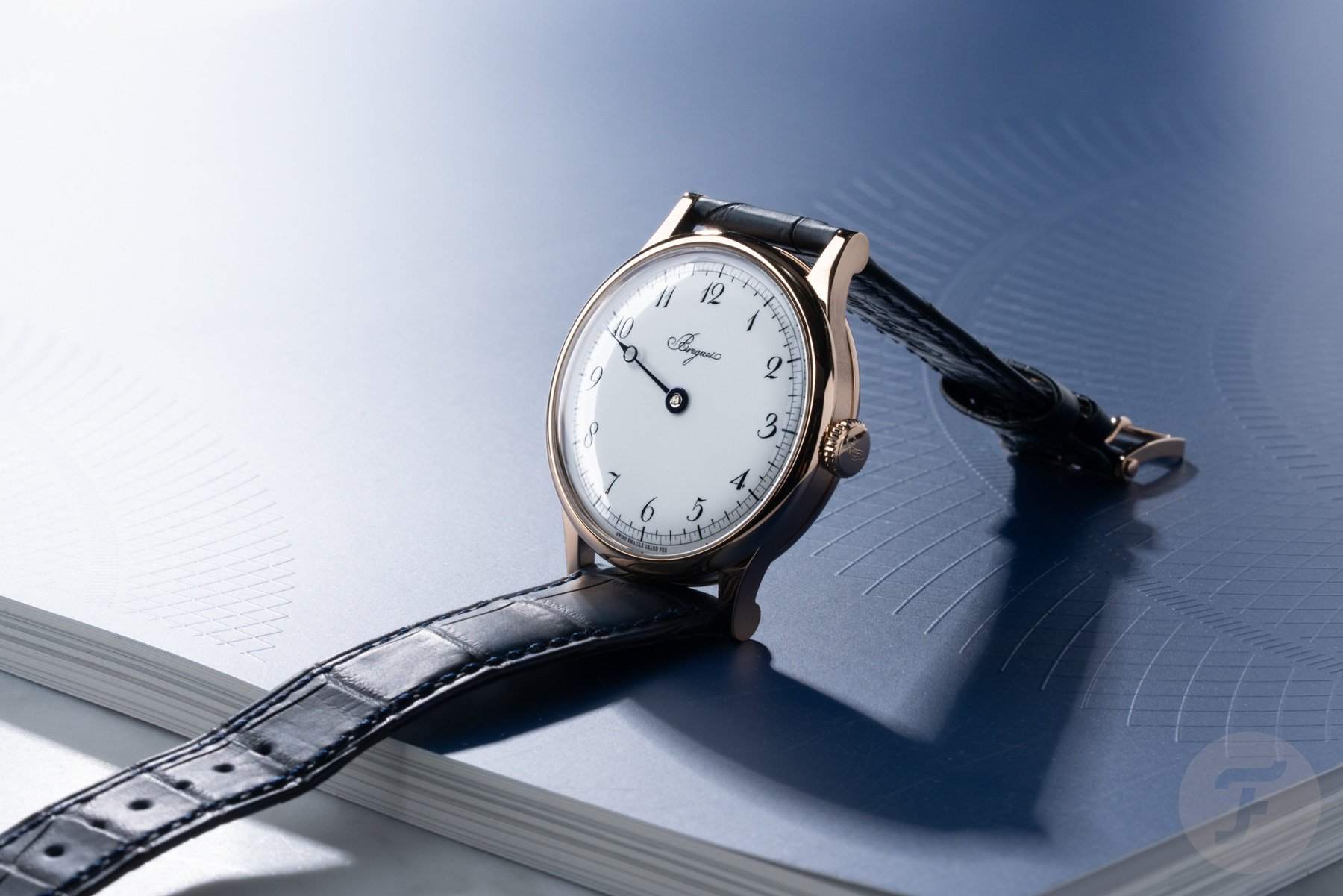 Breguet Classique Souscription 2025 propped up on strap