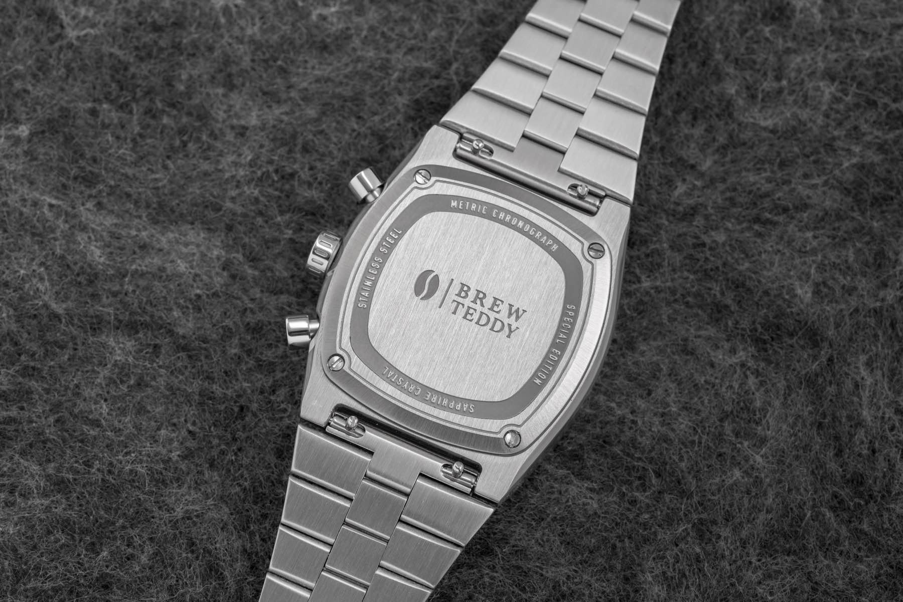 Brew Metric Teddy Baldassarre edition caseback