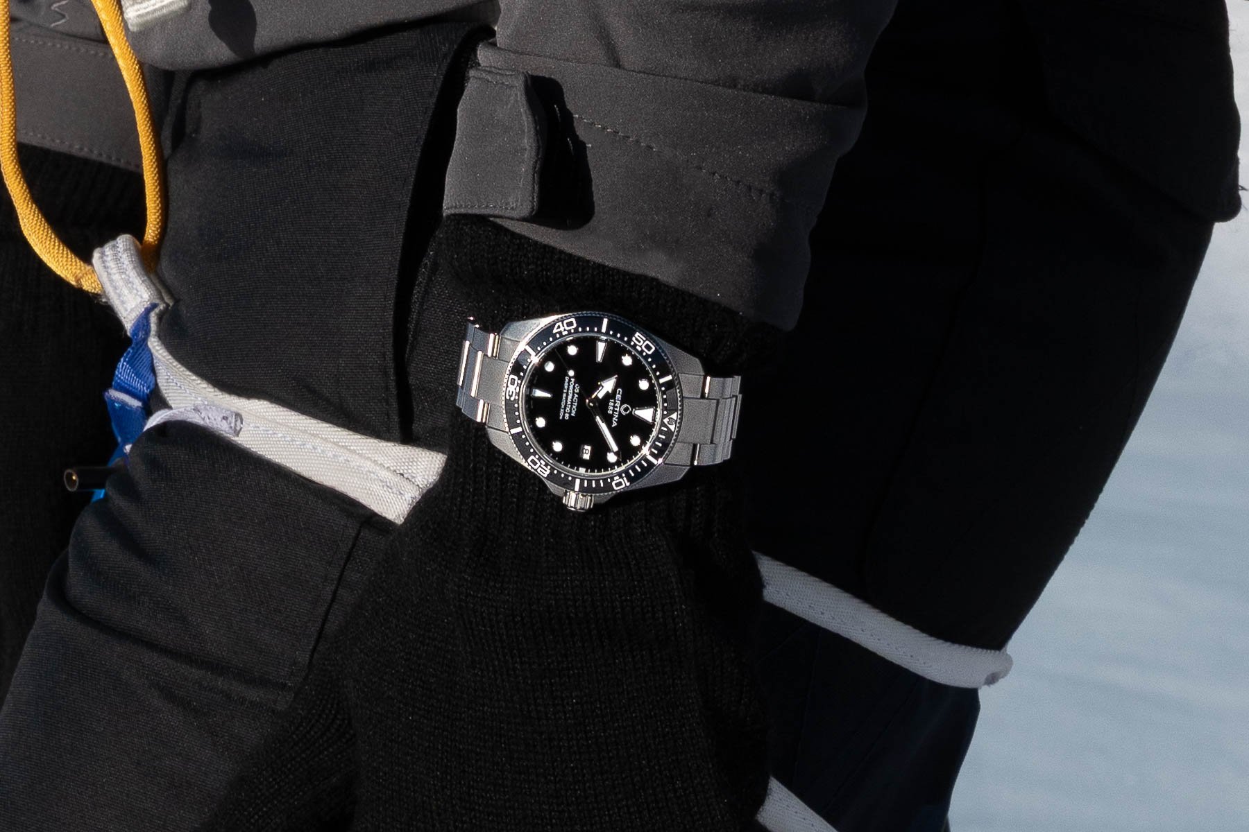 Certina DS Action Diver 38mm wrist shot