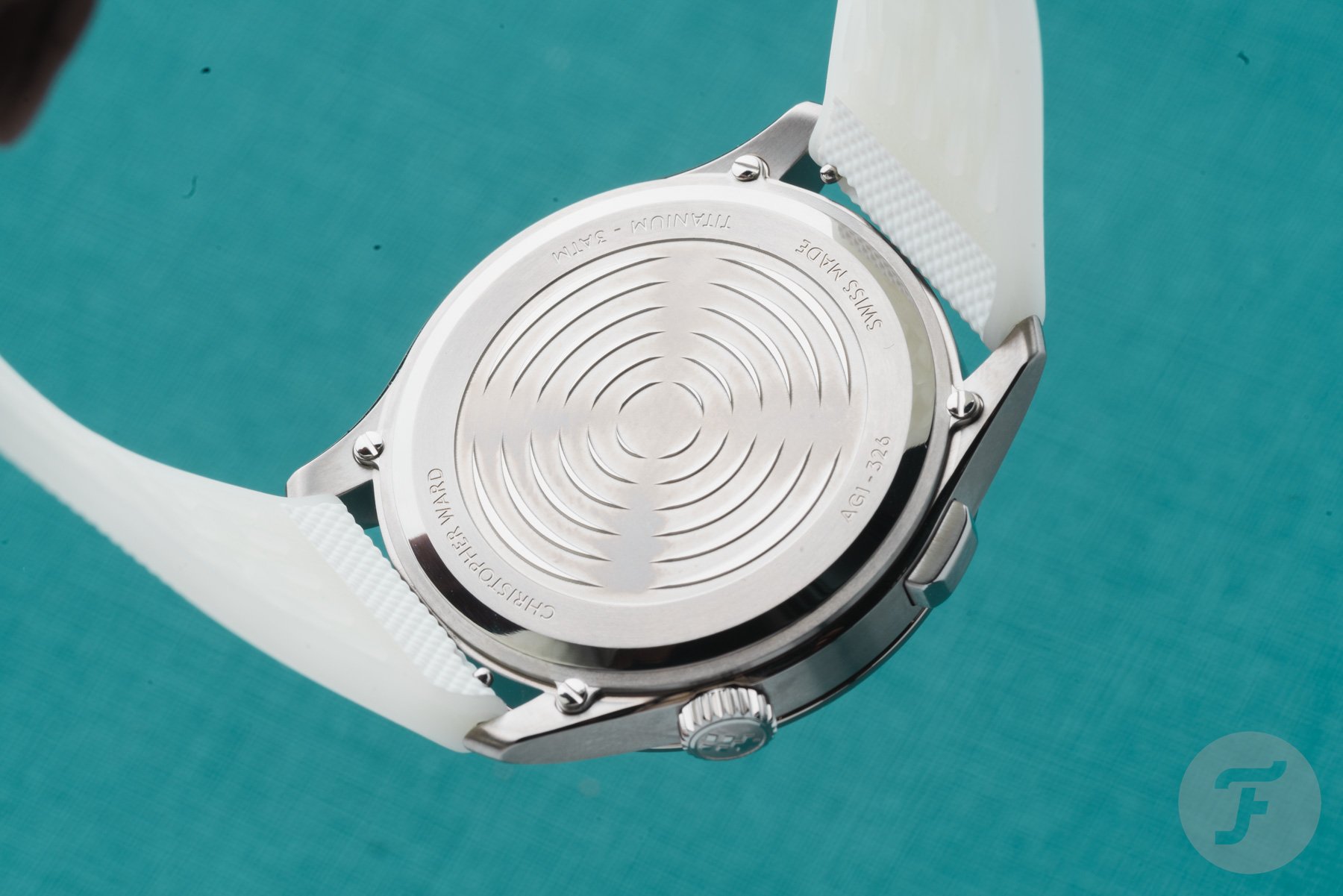 Christopher Ward C1 Bel Canto Lumière case back