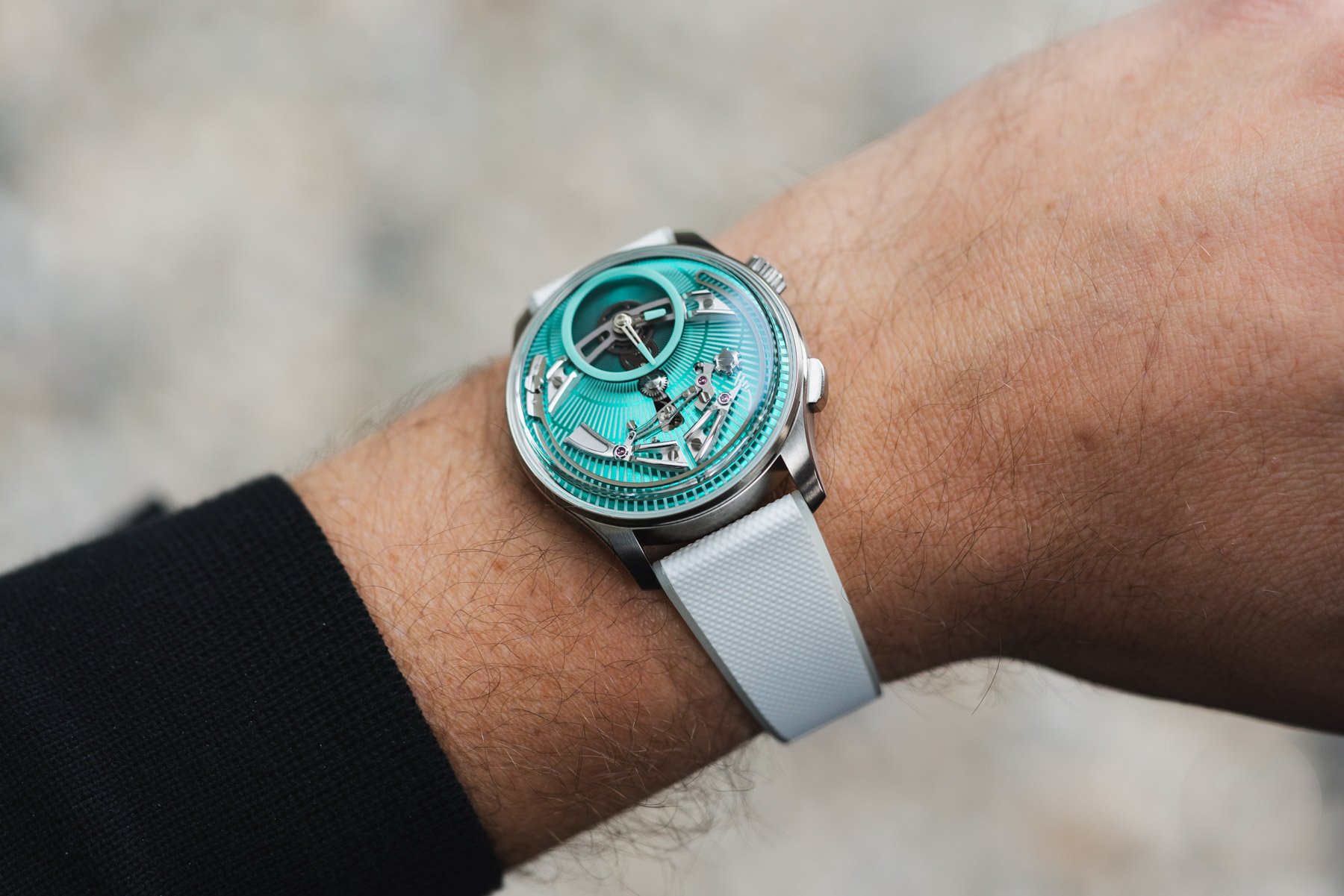 Christopher Ward C1 Bel Canto Lumière wrist shot