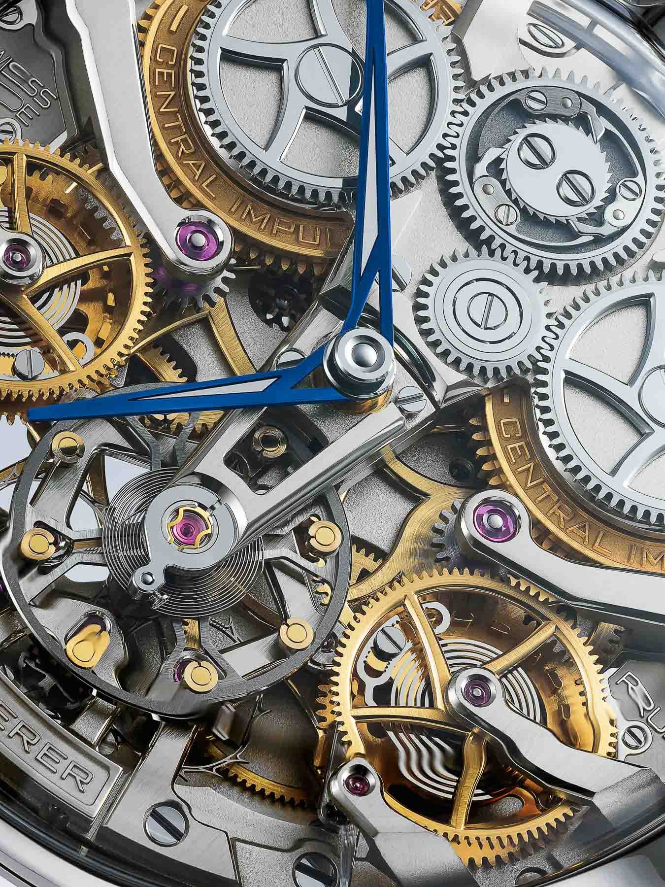 Lederer Inverto Titanium movement macro