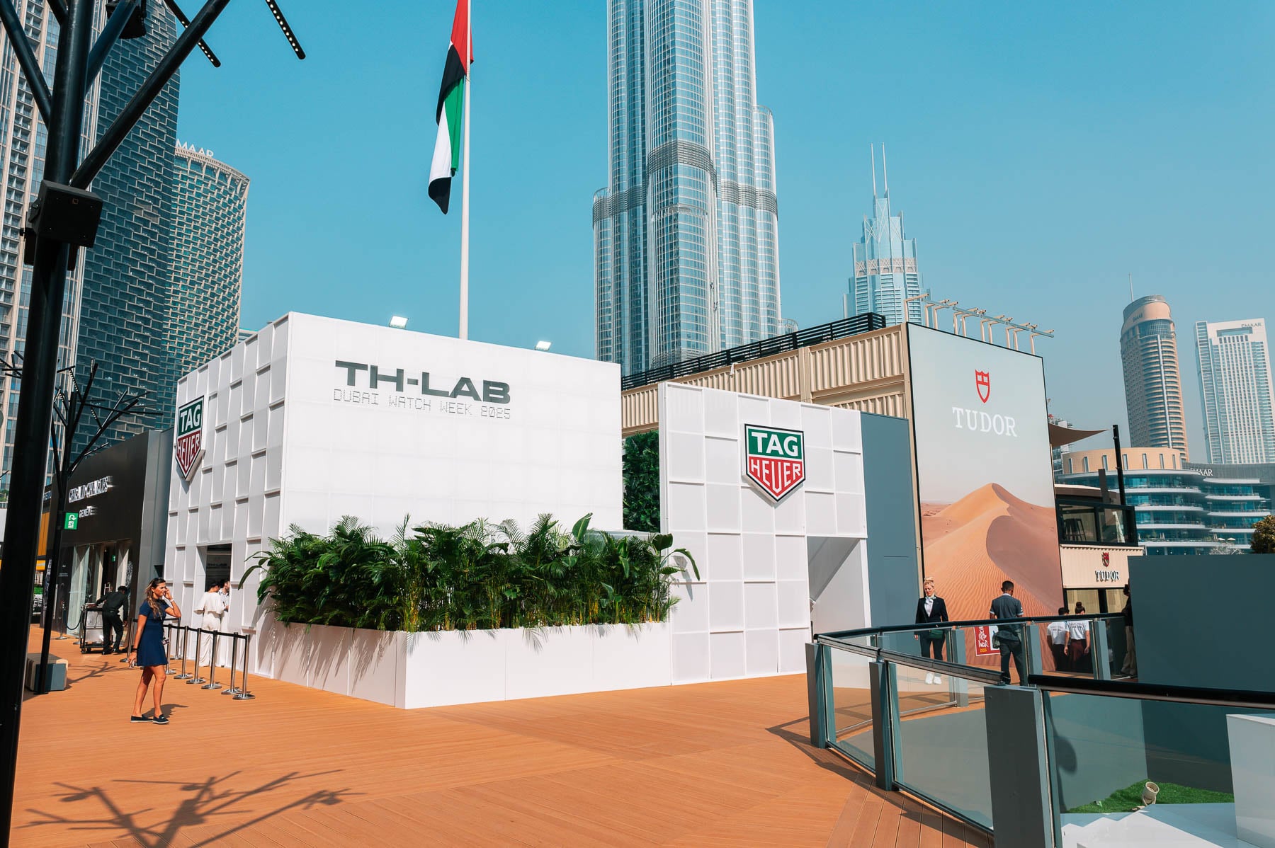 TAG Heuer pavillion at Dubai Watch Week